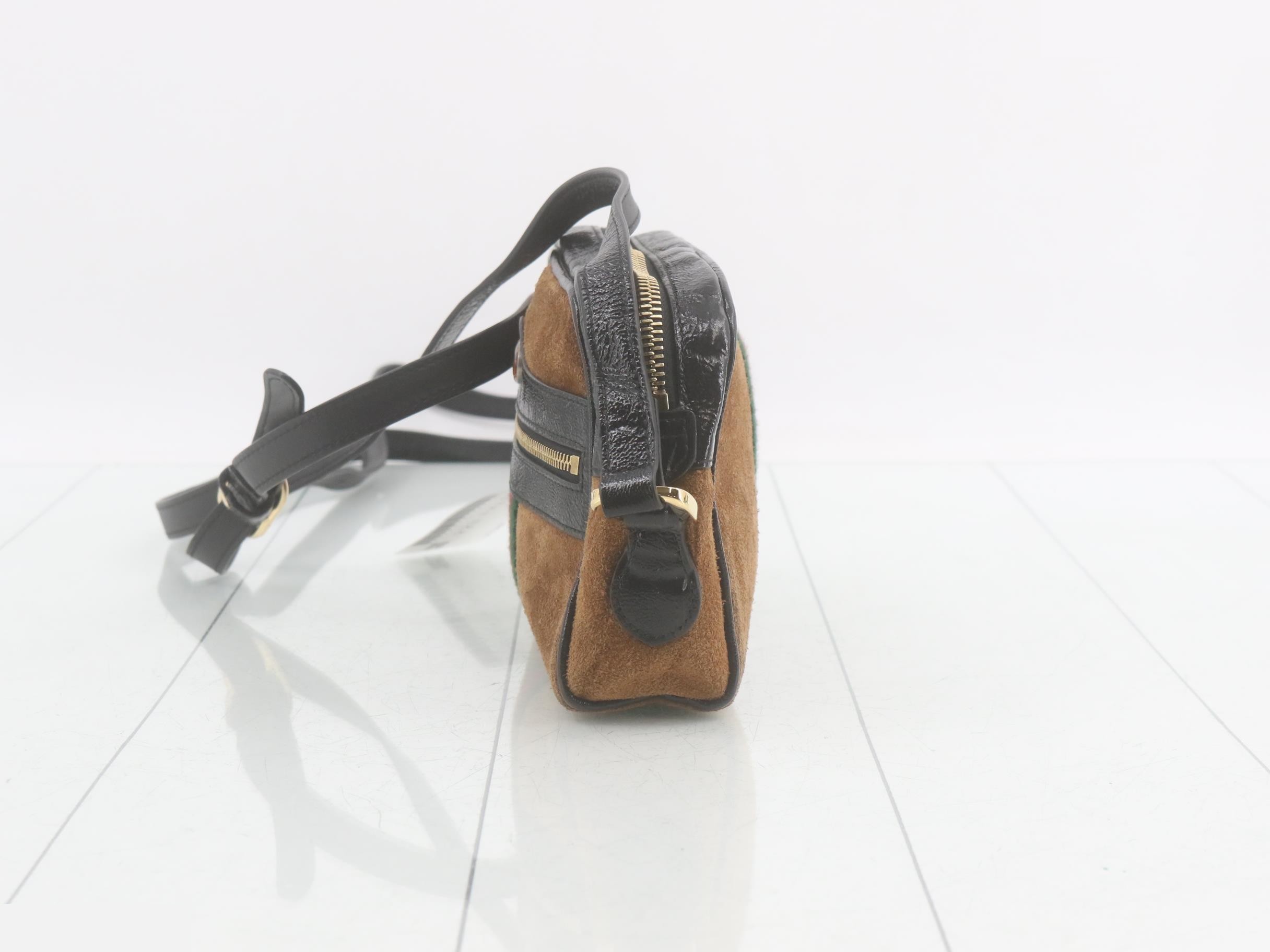 Ophidia Suede Mini Bag Crossbody — view 3