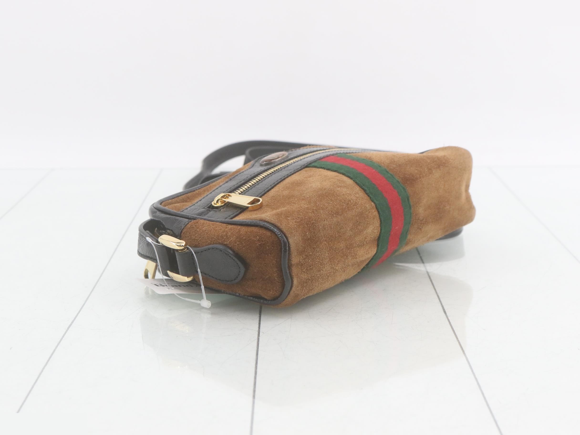 Ophidia Suede Mini Bag Crossbody — view 5