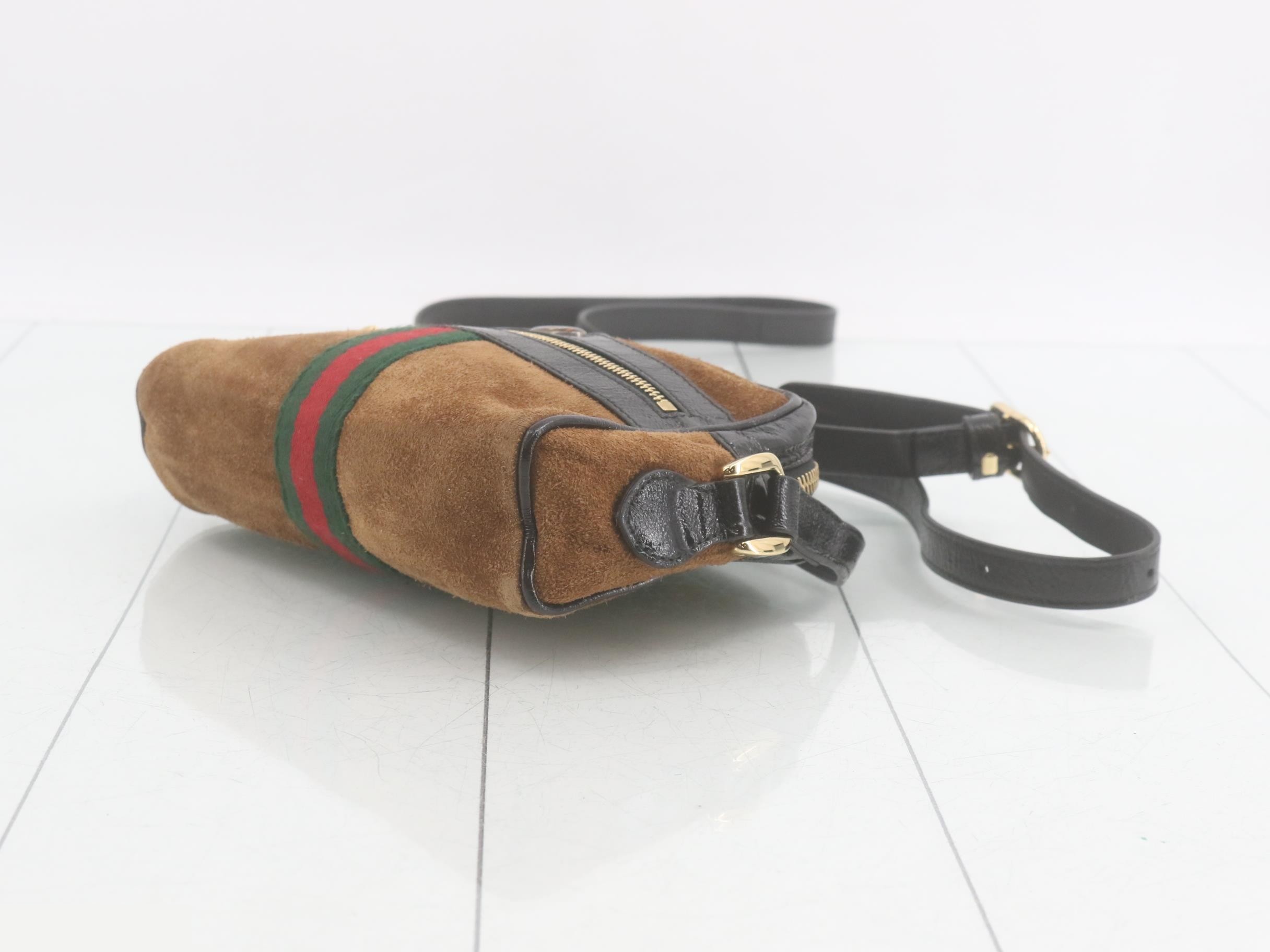 Ophidia Suede Mini Bag Crossbody — view 6