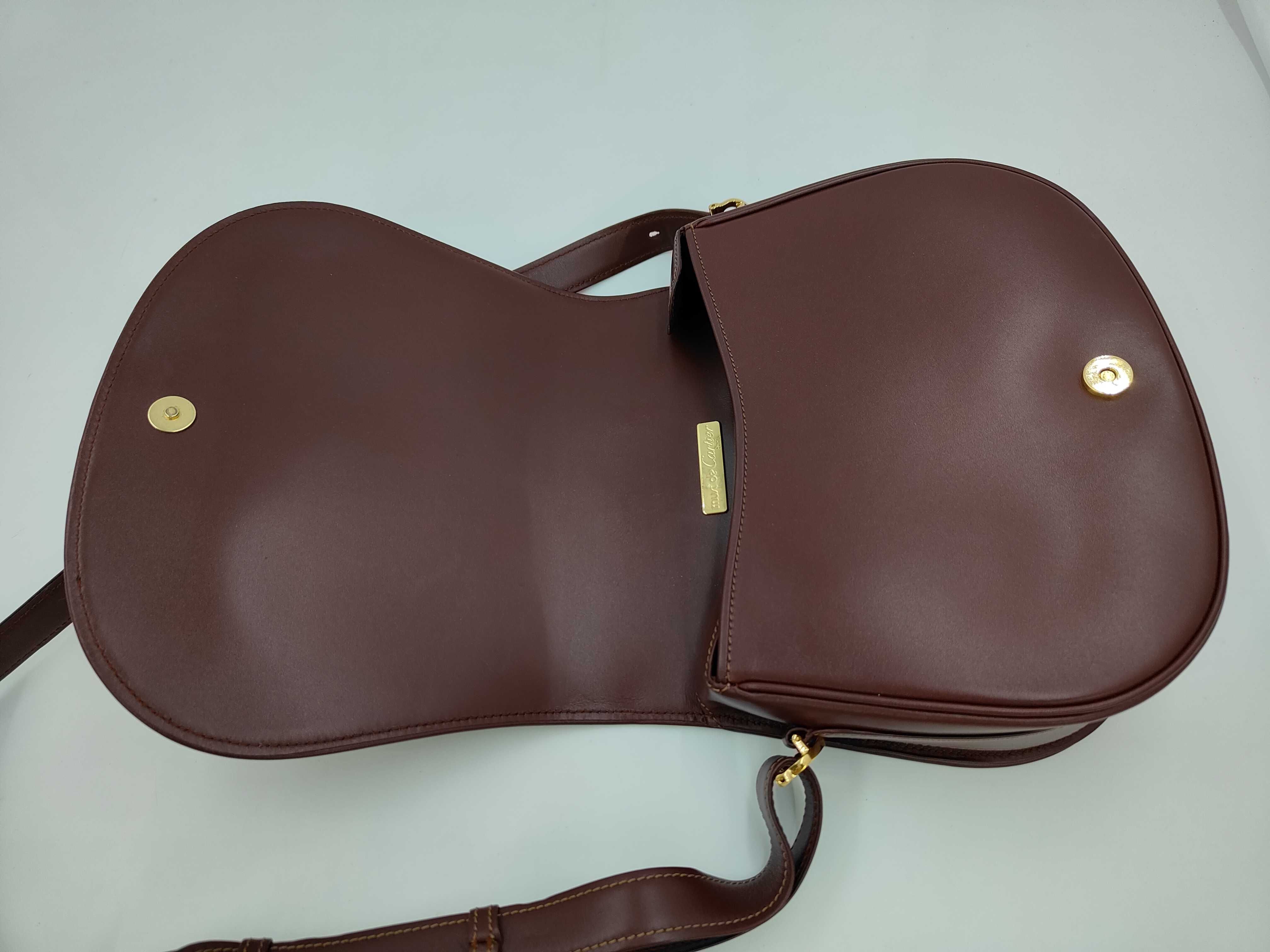 Leather Mustline Shoulder Bag — view 8
