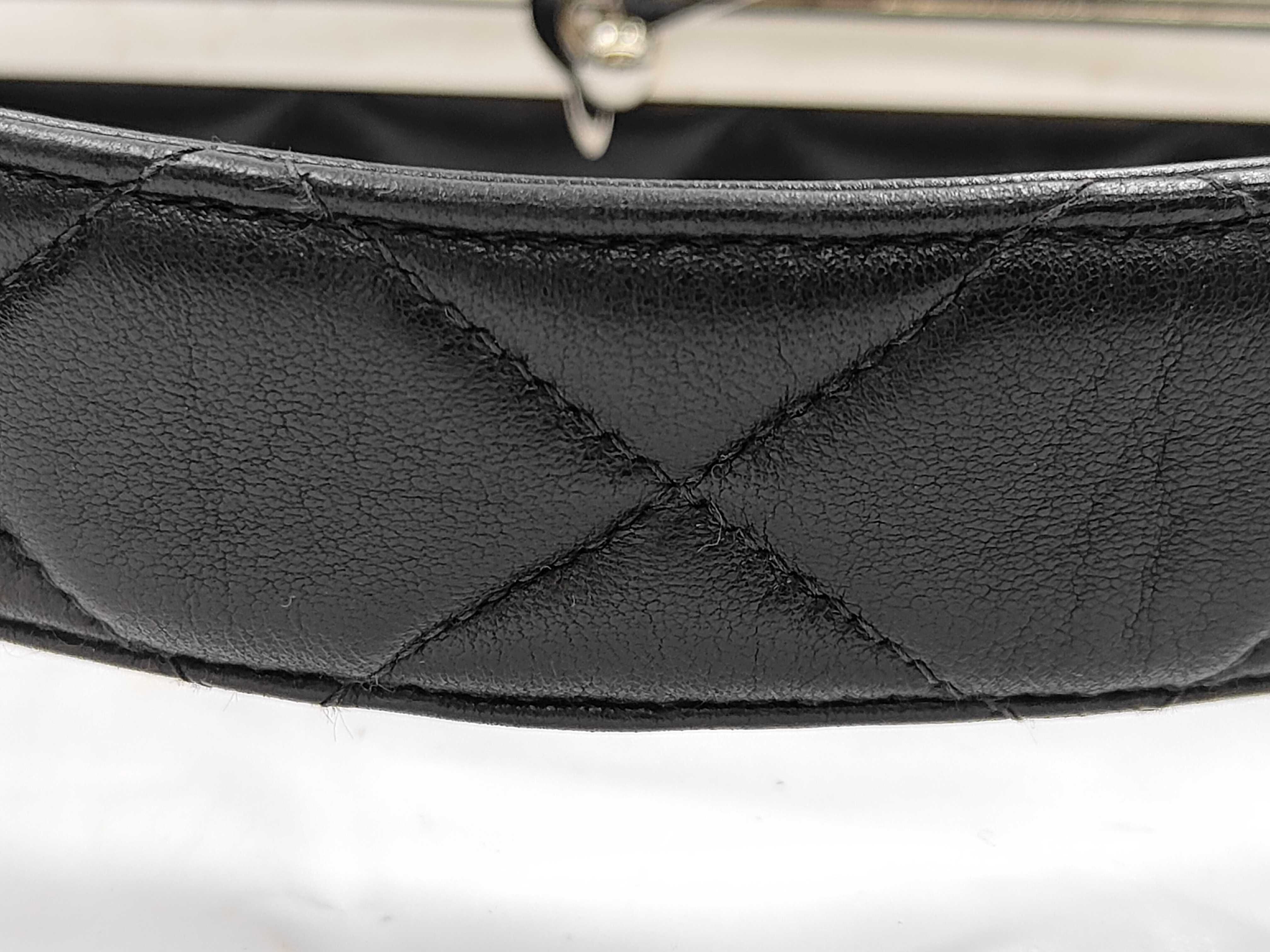 Matelassé Handbag, Black, Series 4 — view 4
