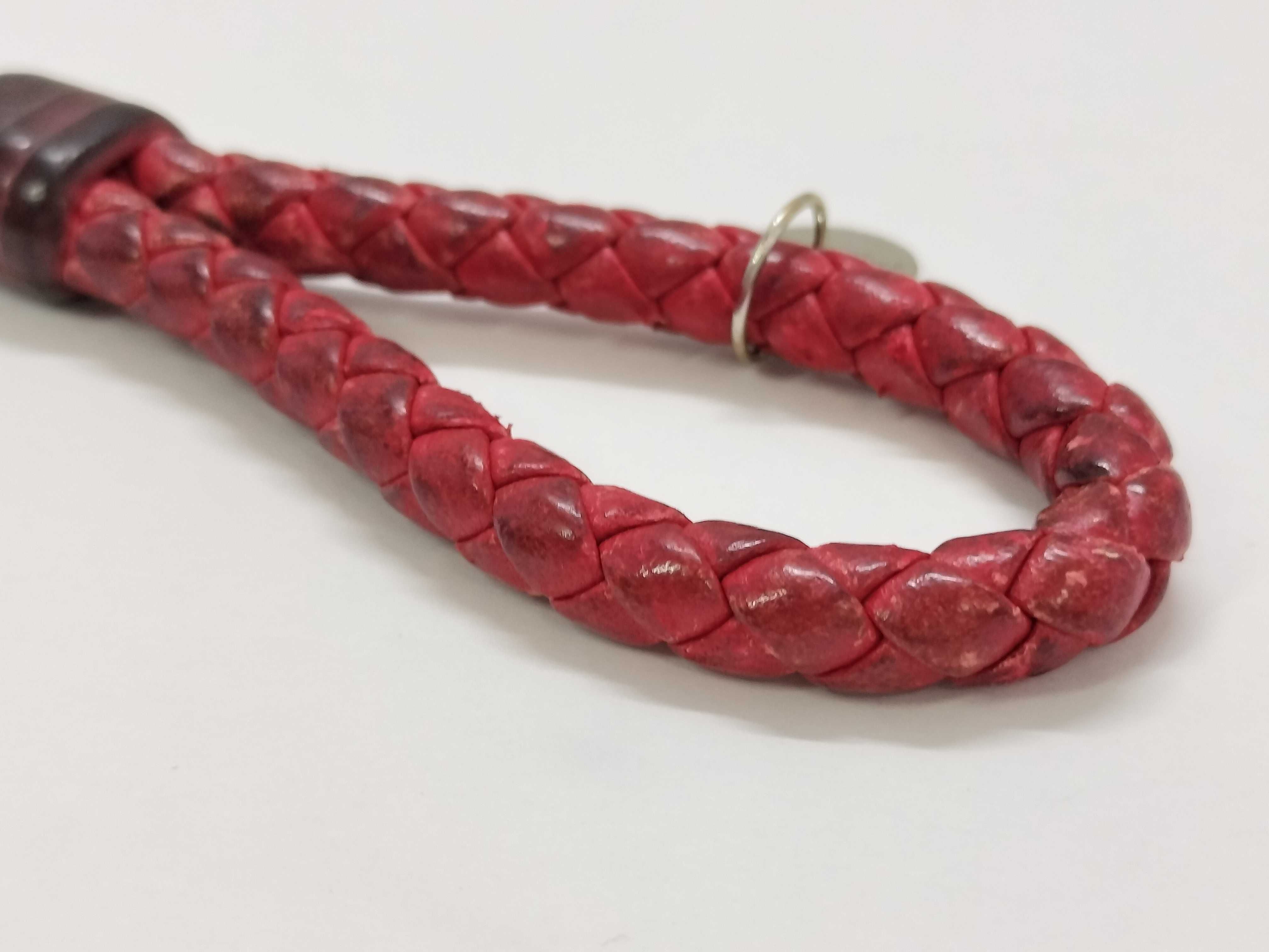 Intrecciato Bottega Veneta Keychain Key Case — view 3