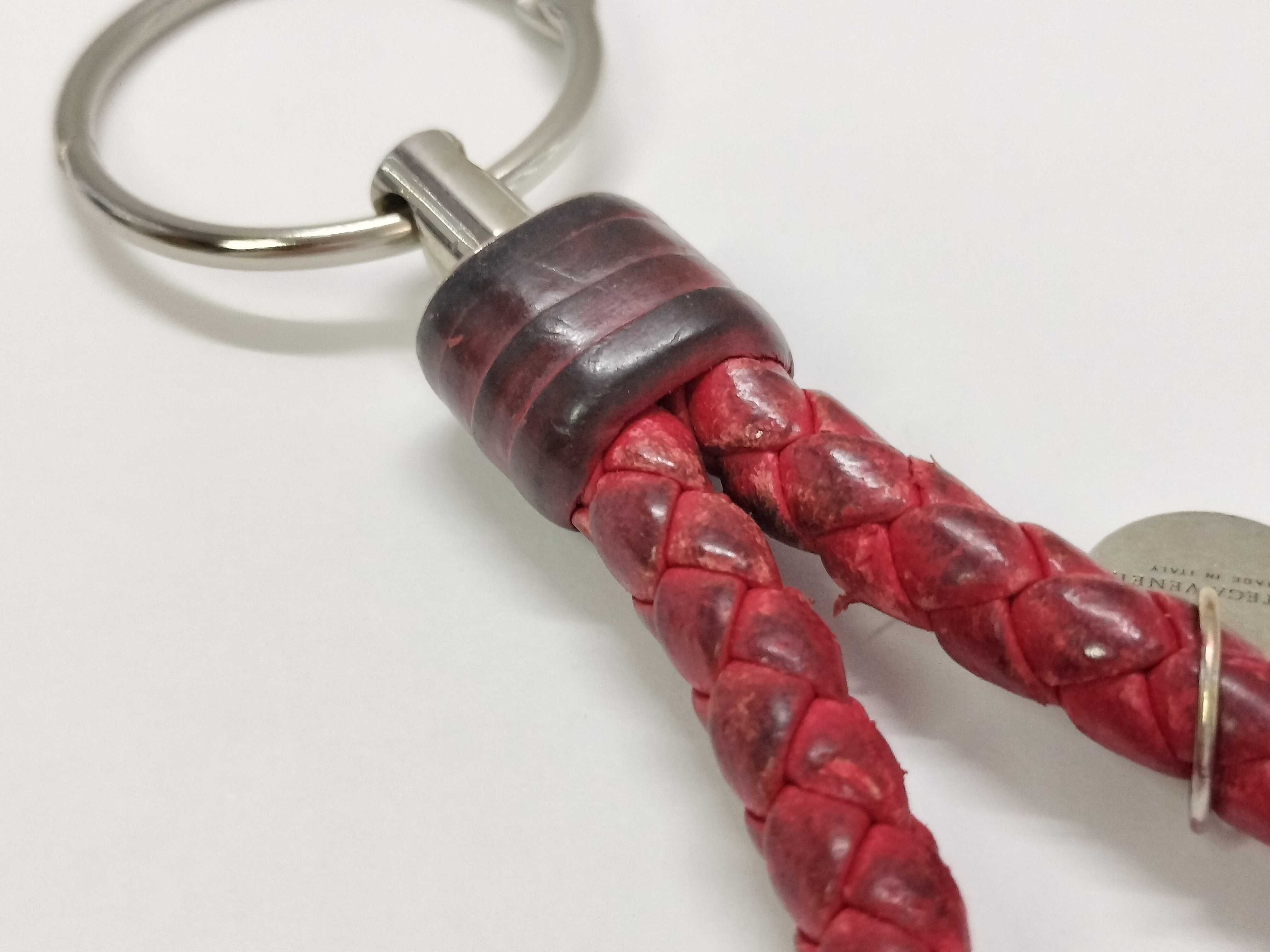 Intrecciato Bottega Veneta Keychain Key Case — view 5