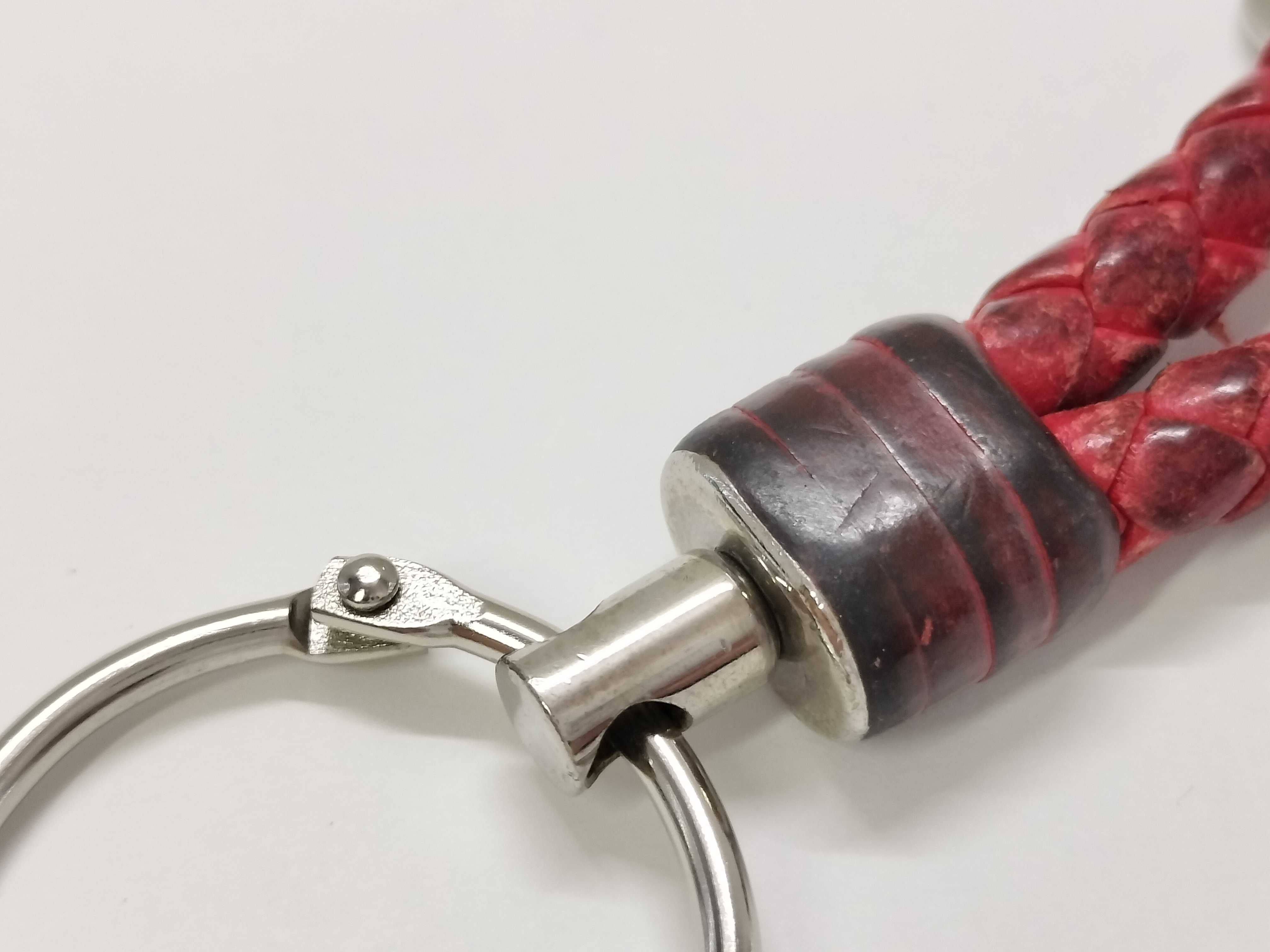 Intrecciato Bottega Veneta Keychain Key Case — view 6
