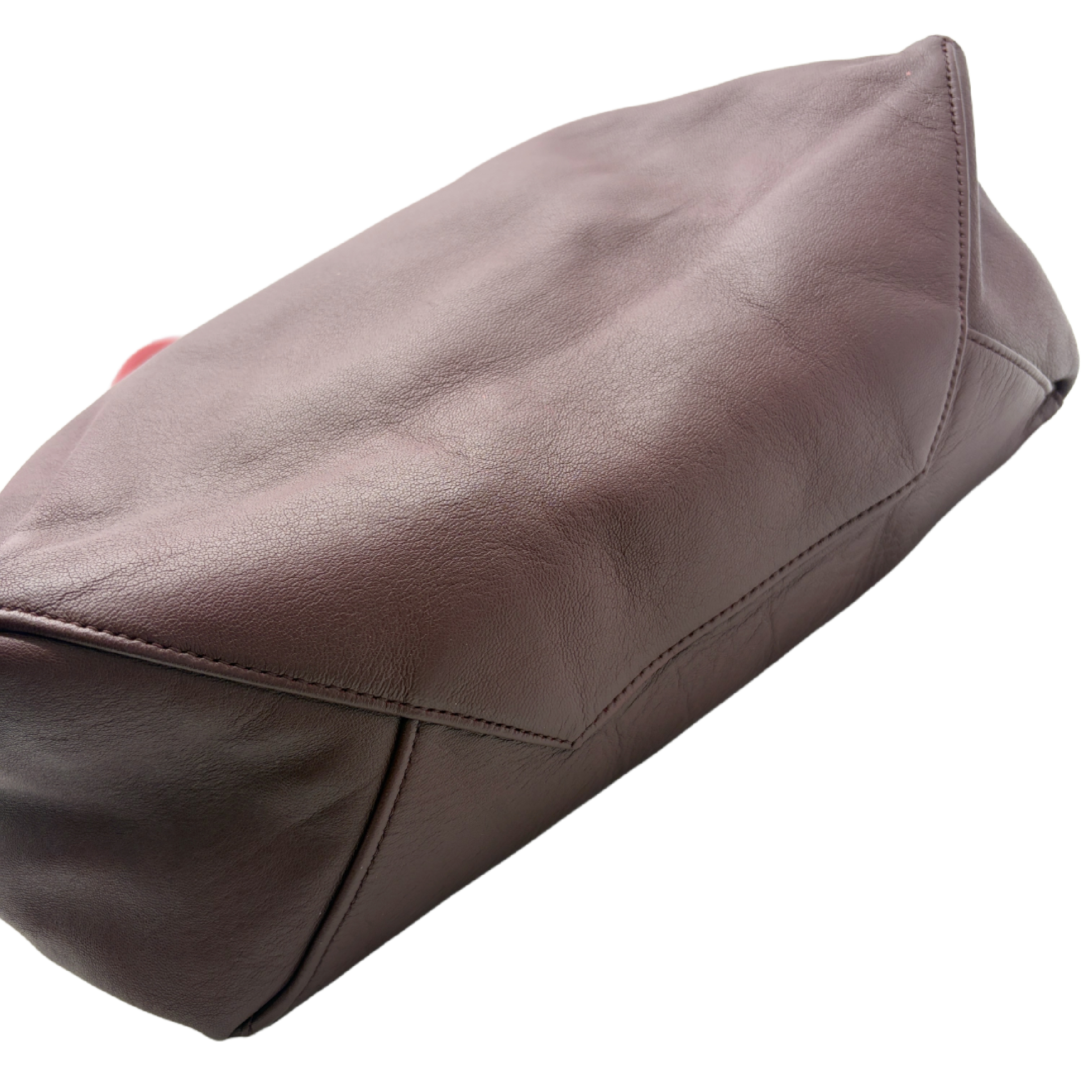 leather tote bag — view 5