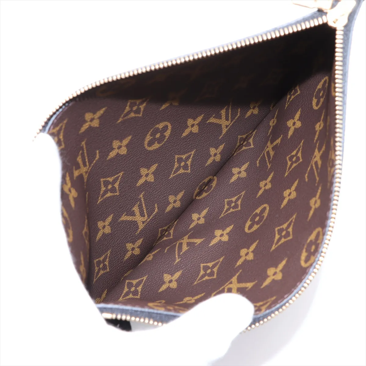 Monogram Neverfull Inside Out MM M28351 Black x Brown (RFID detected) — view 8