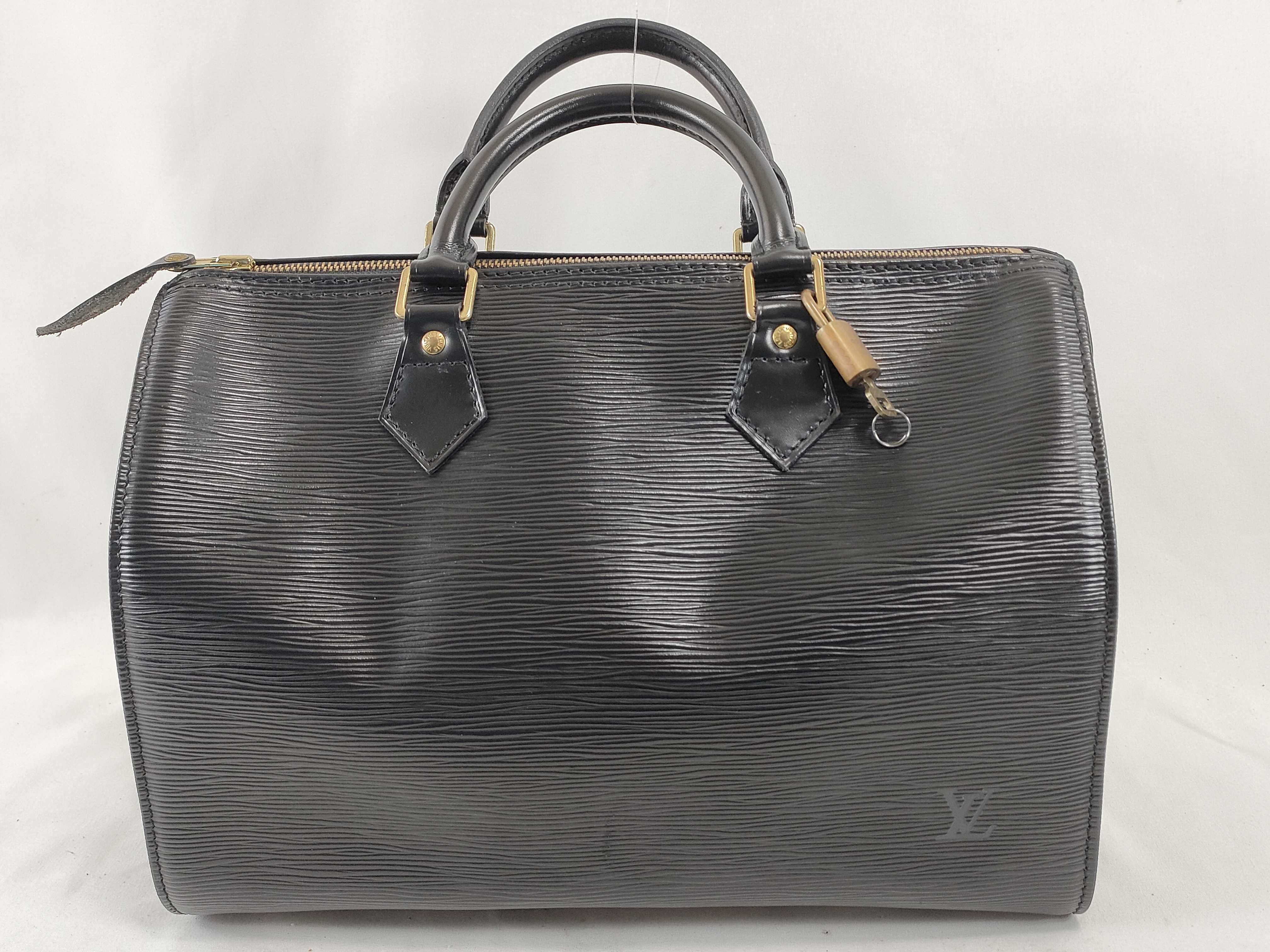 Epi M43012 Speedy 30 Noir VI0934 Boston Bag