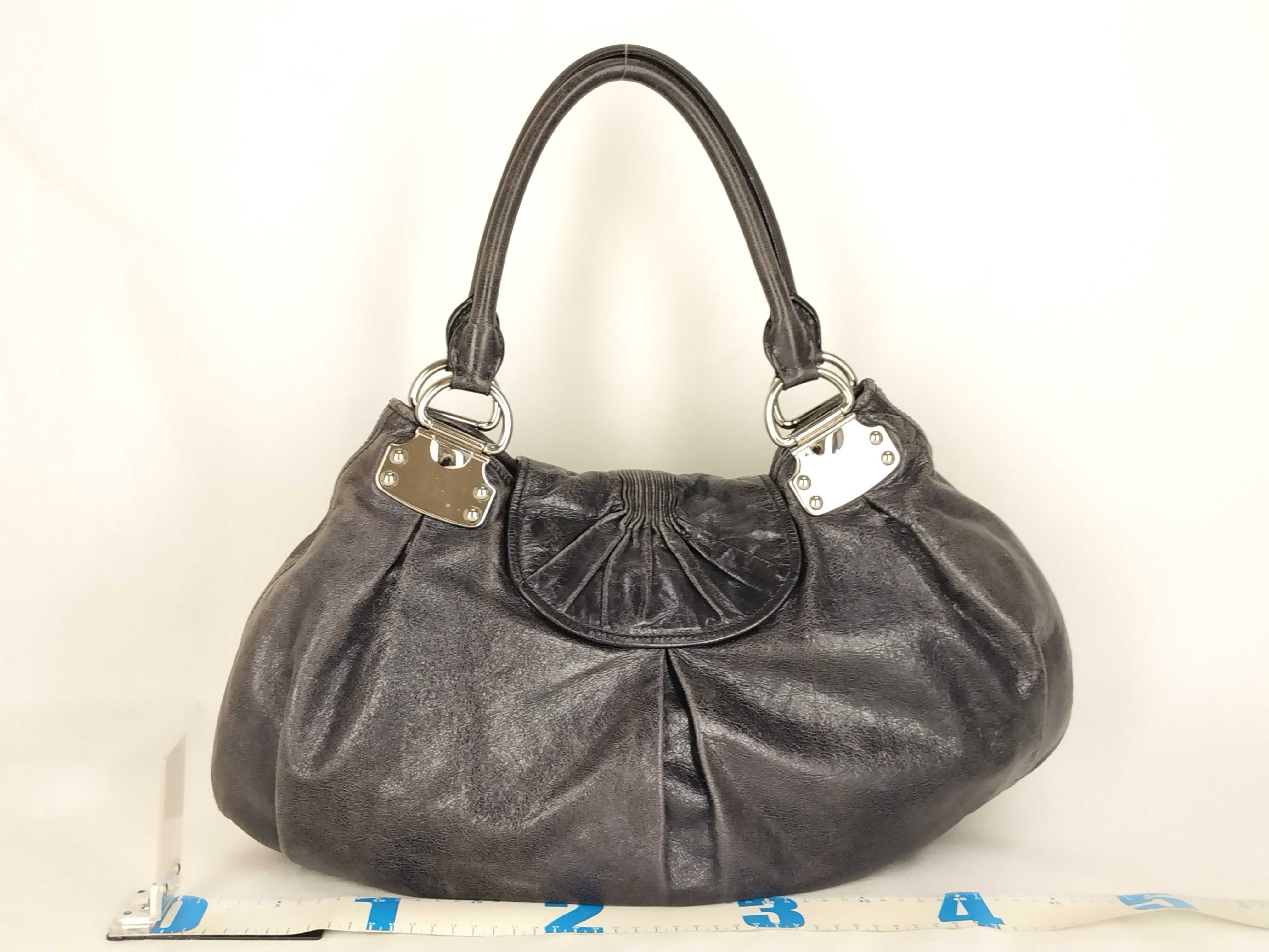 Leather Shoulder Bag Y2K RR1444 — view 2