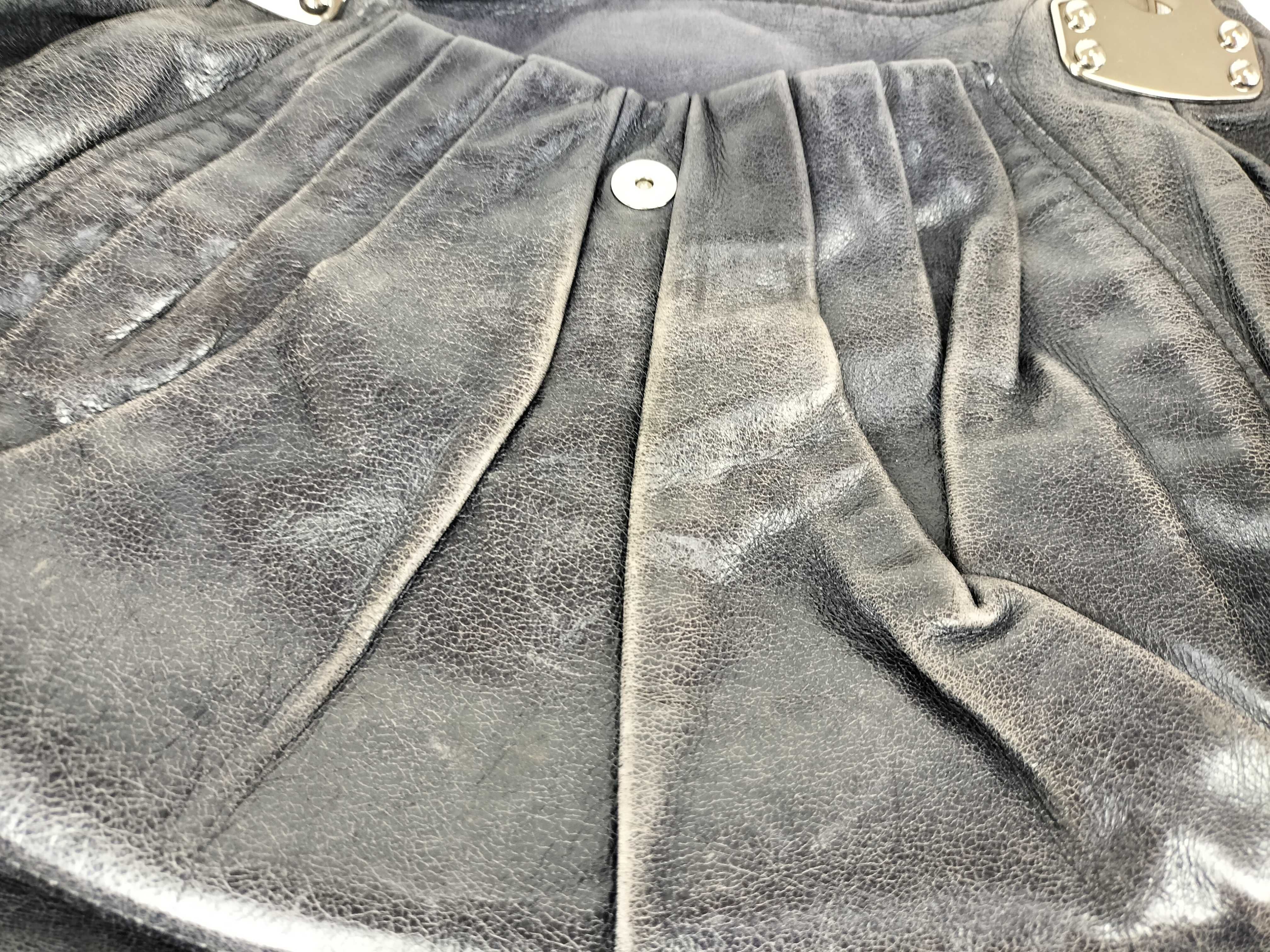 Leather Shoulder Bag Y2K RR1444 — view 14