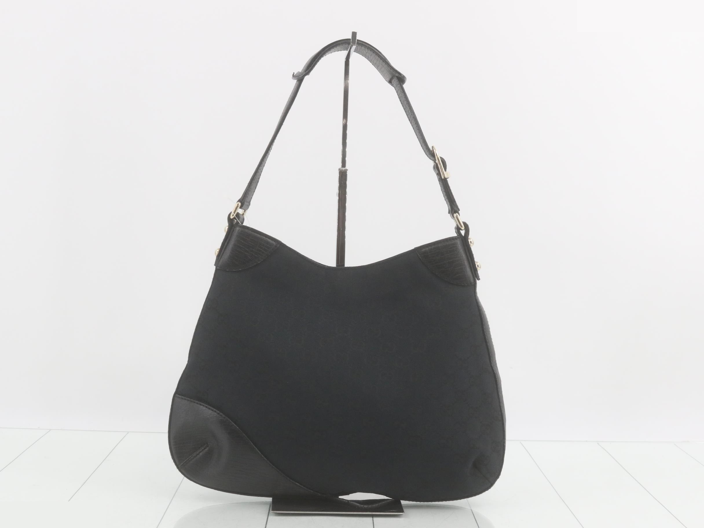 GG Canvas Horsebit Shoulder Bag — view 2