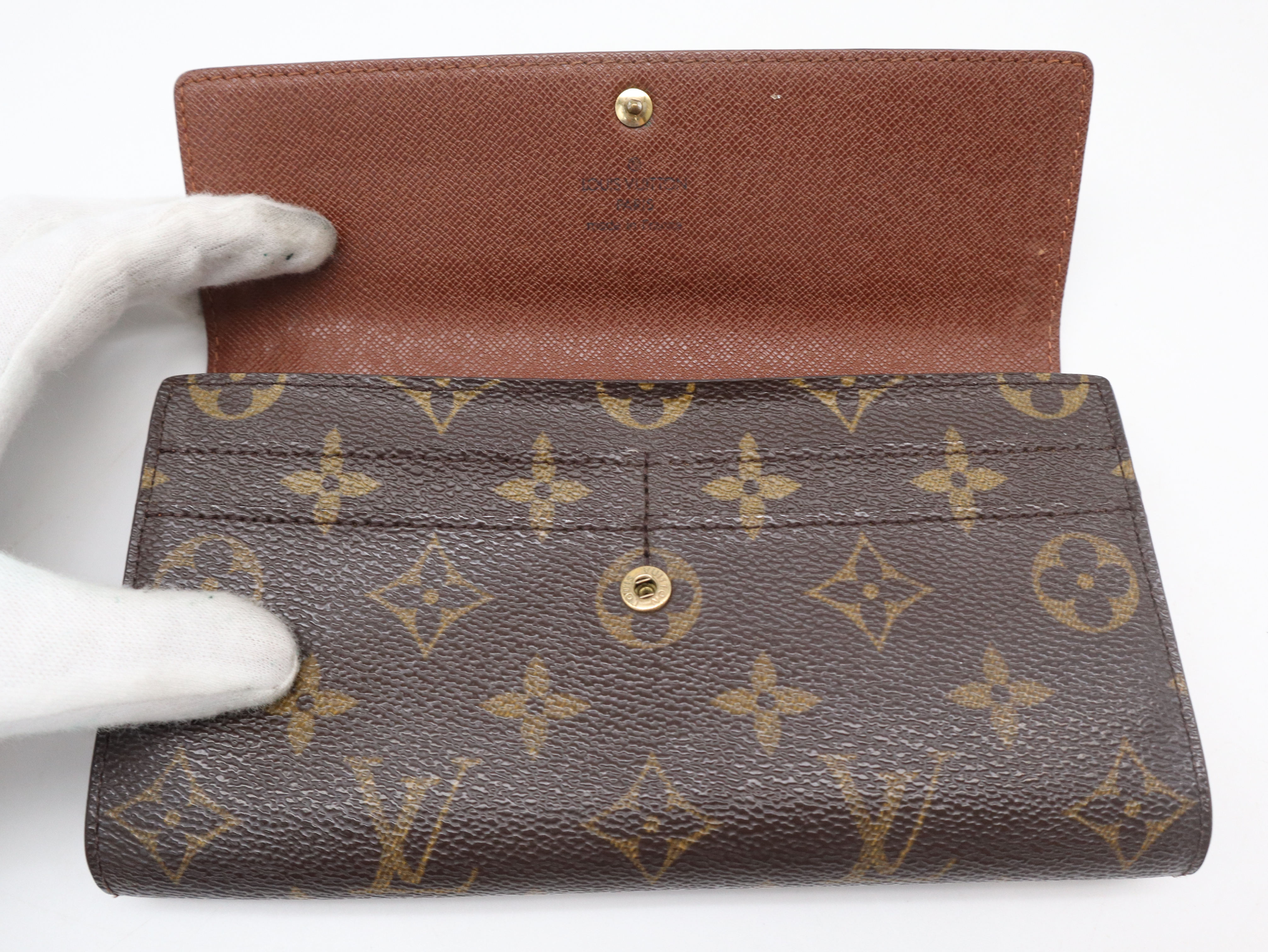 M61734 Monogram Portefeuille Sarah Wallet — view 8