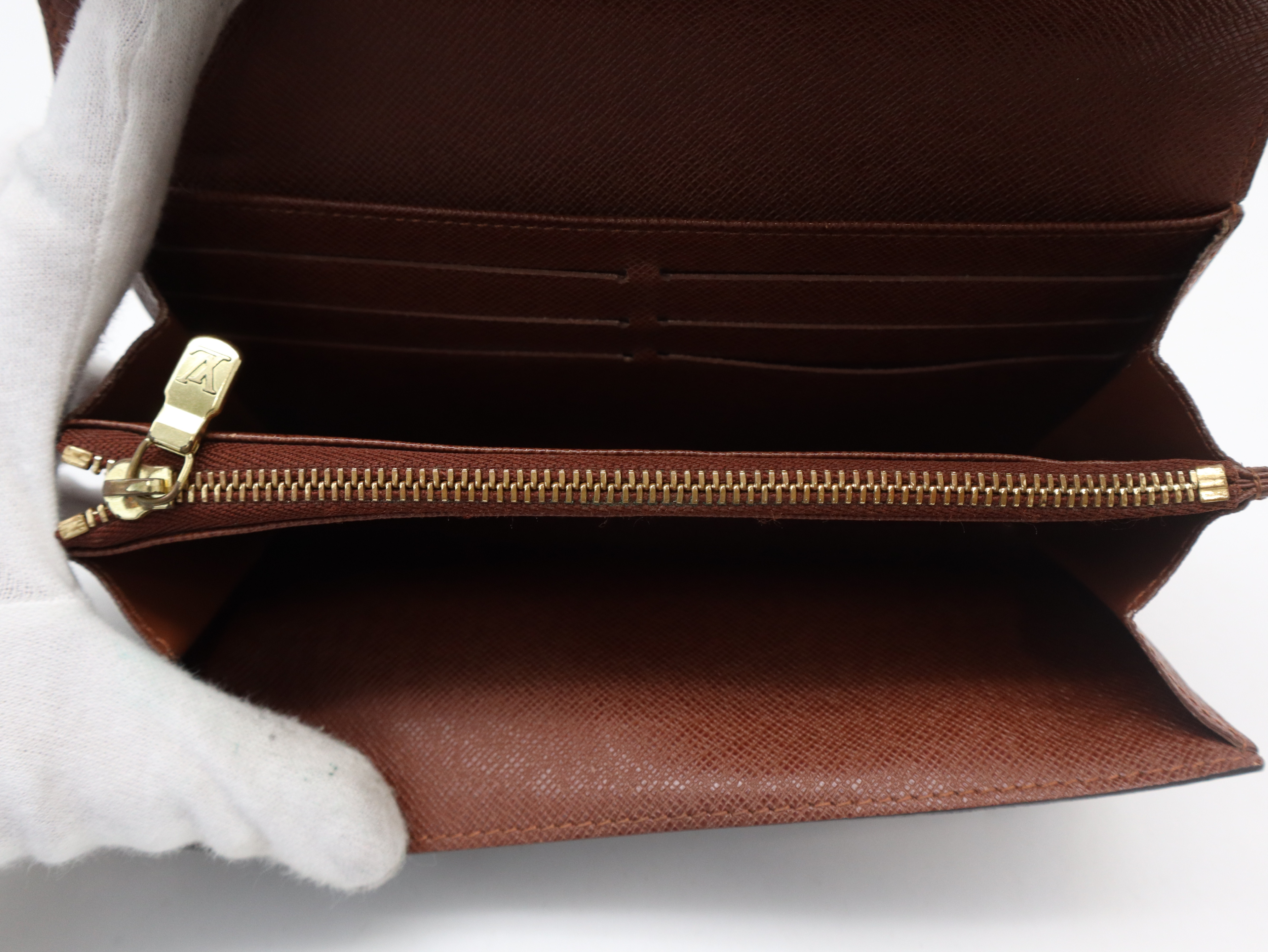 M61734 Monogram Portefeuille Sarah Wallet — view 9