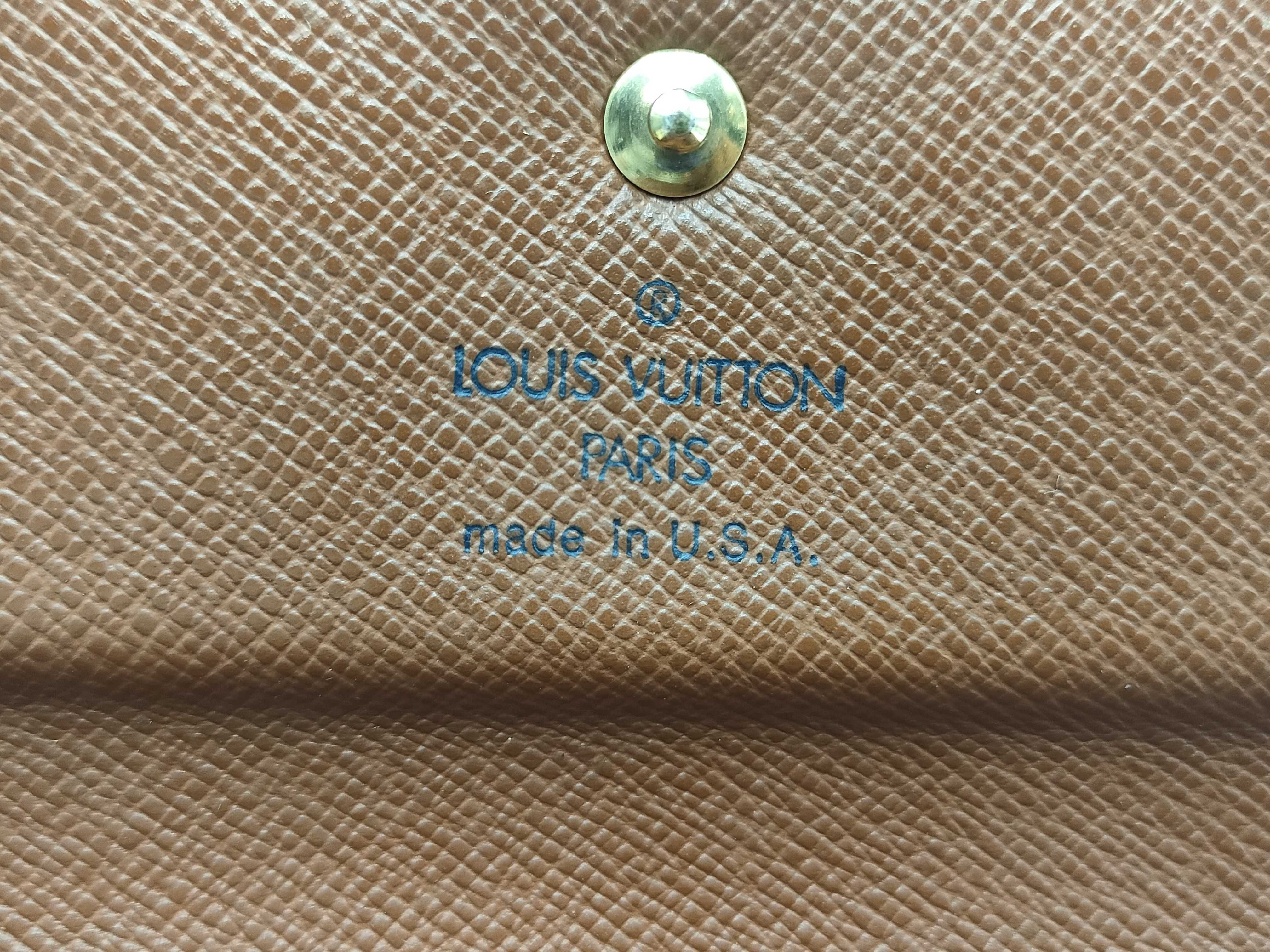 Monogram Portefeuille Tresor Etui Papier Wallet — view 9