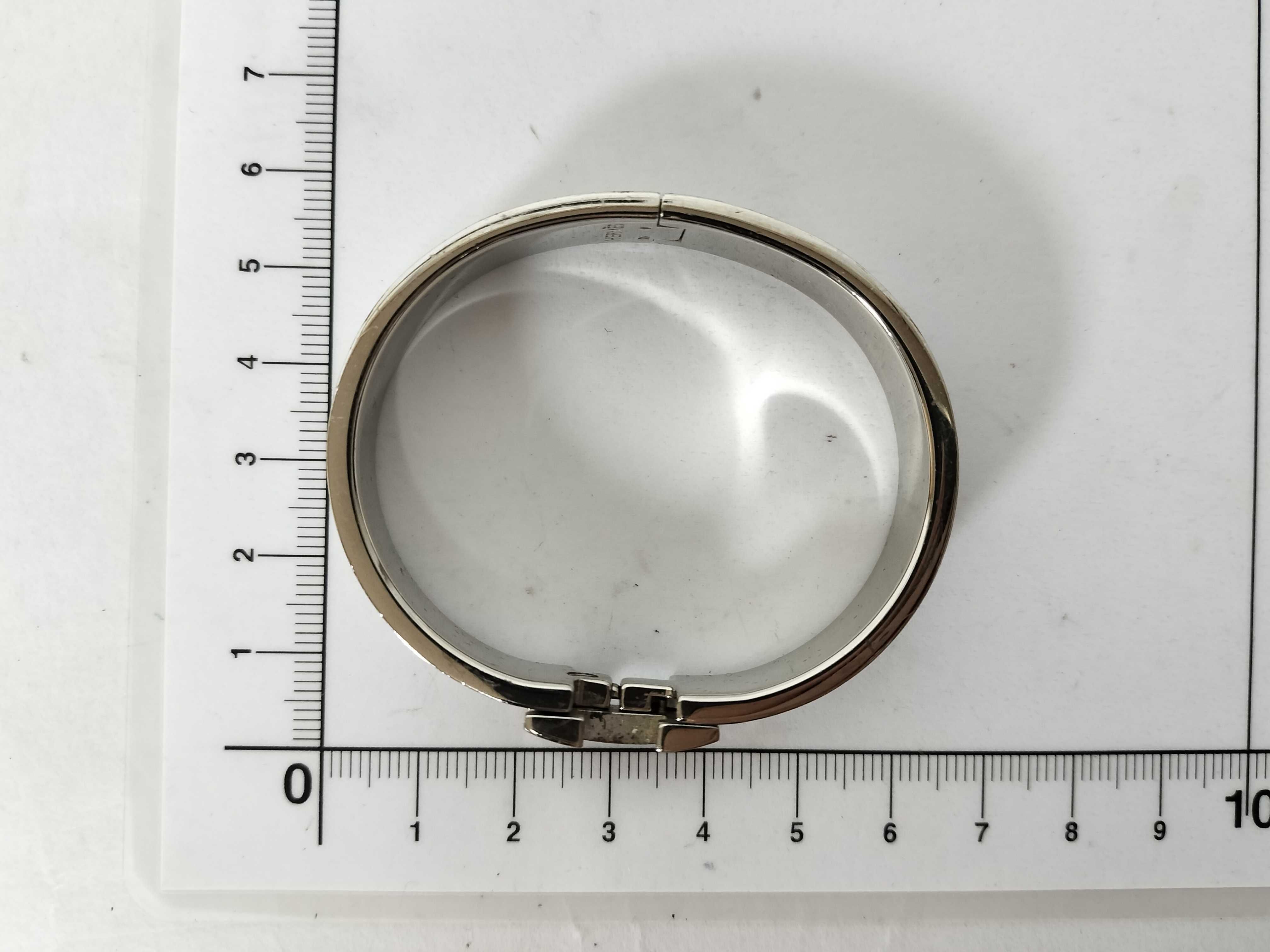 Bangle Click H White Bracelet/Bangle — view 8
