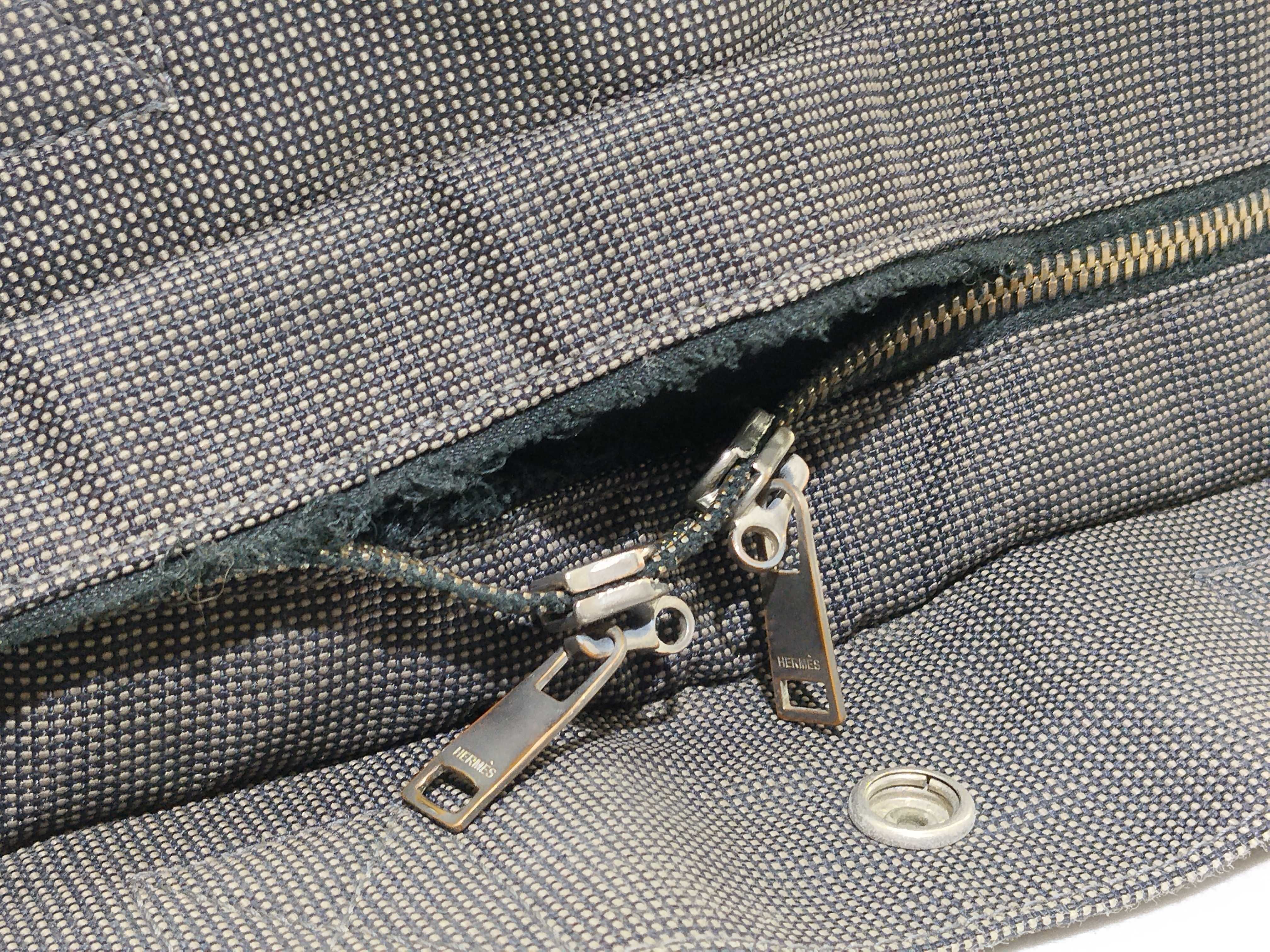 Herline Hermes Grey Tote Bag — view 11