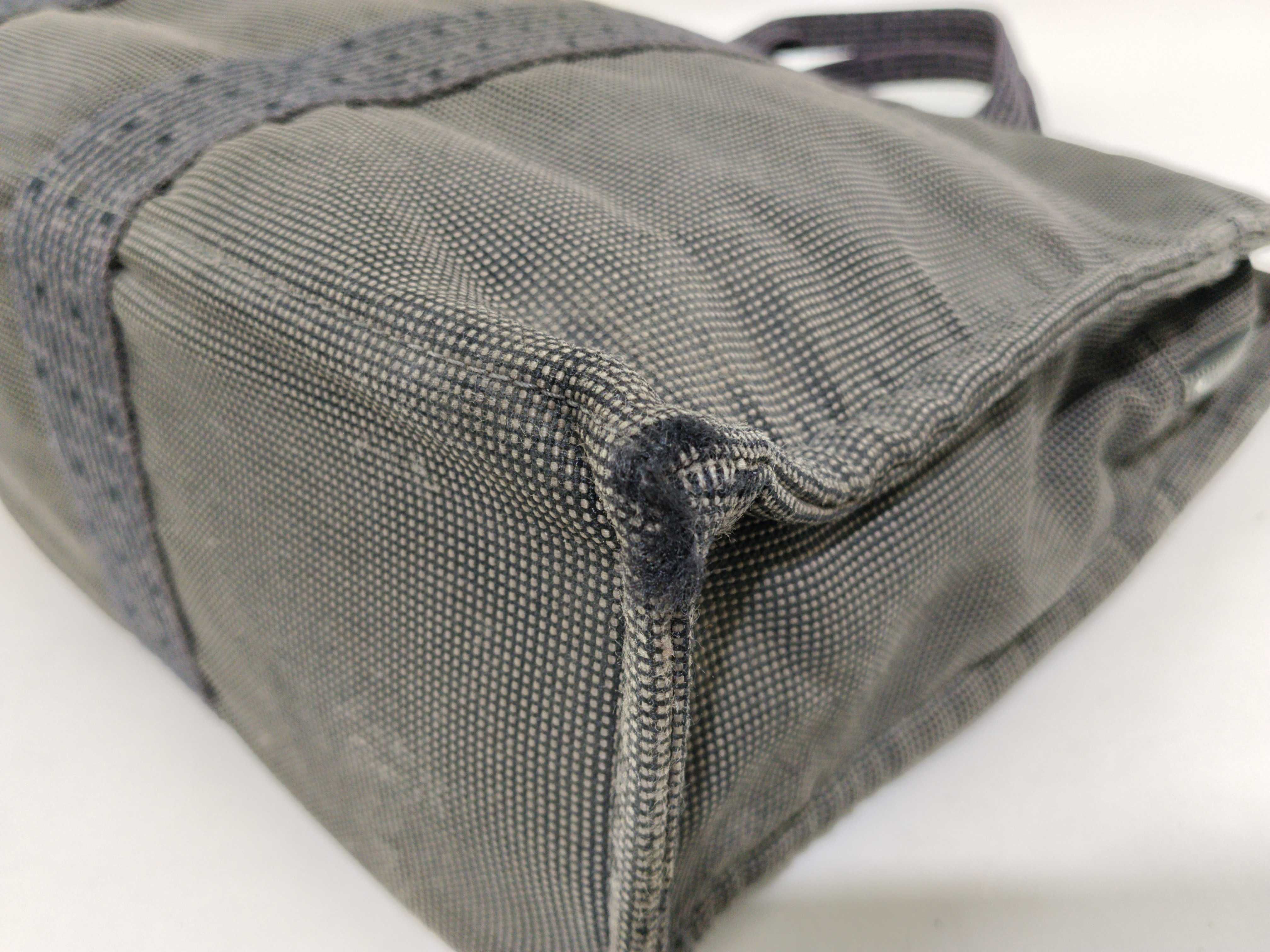 Herline Hermes Grey Tote Bag — view 5