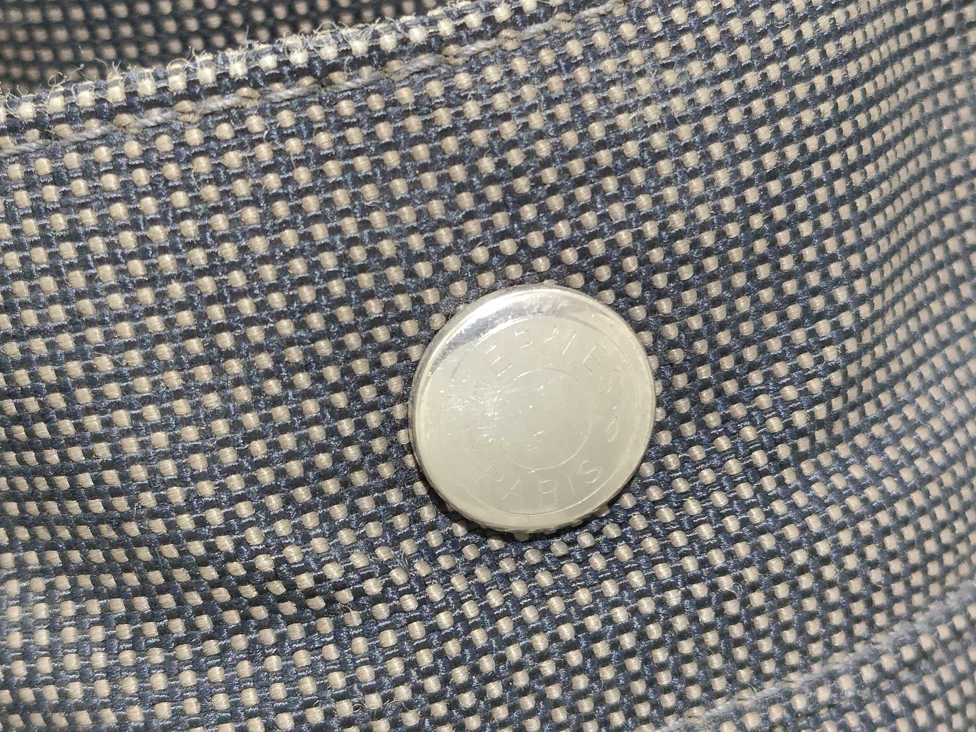 Herline Hermes Grey Tote Bag — view 10