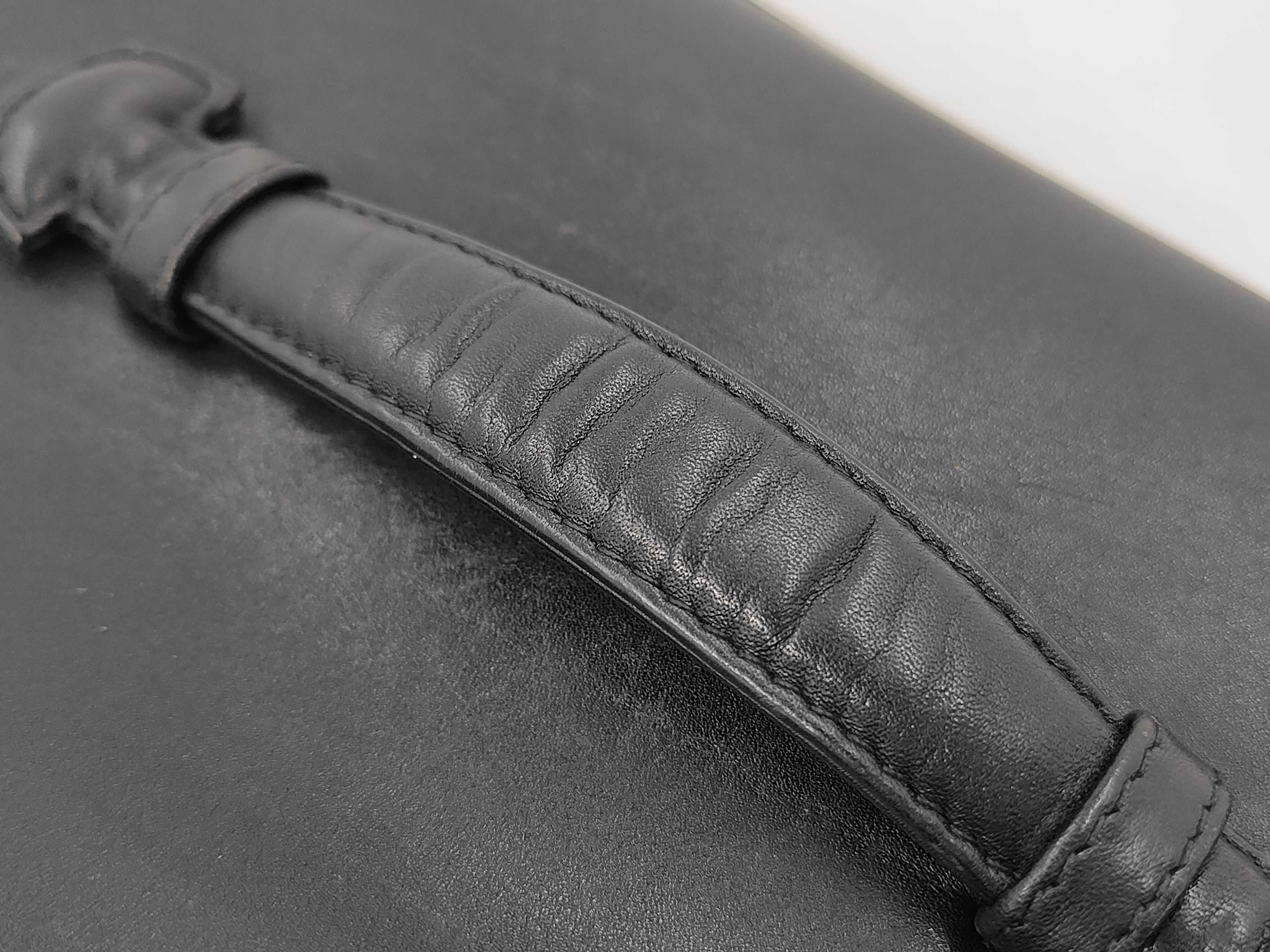 Bicolore Lambskin Vanity Bag with Gold Hardware, Clear Serial Number — view 5