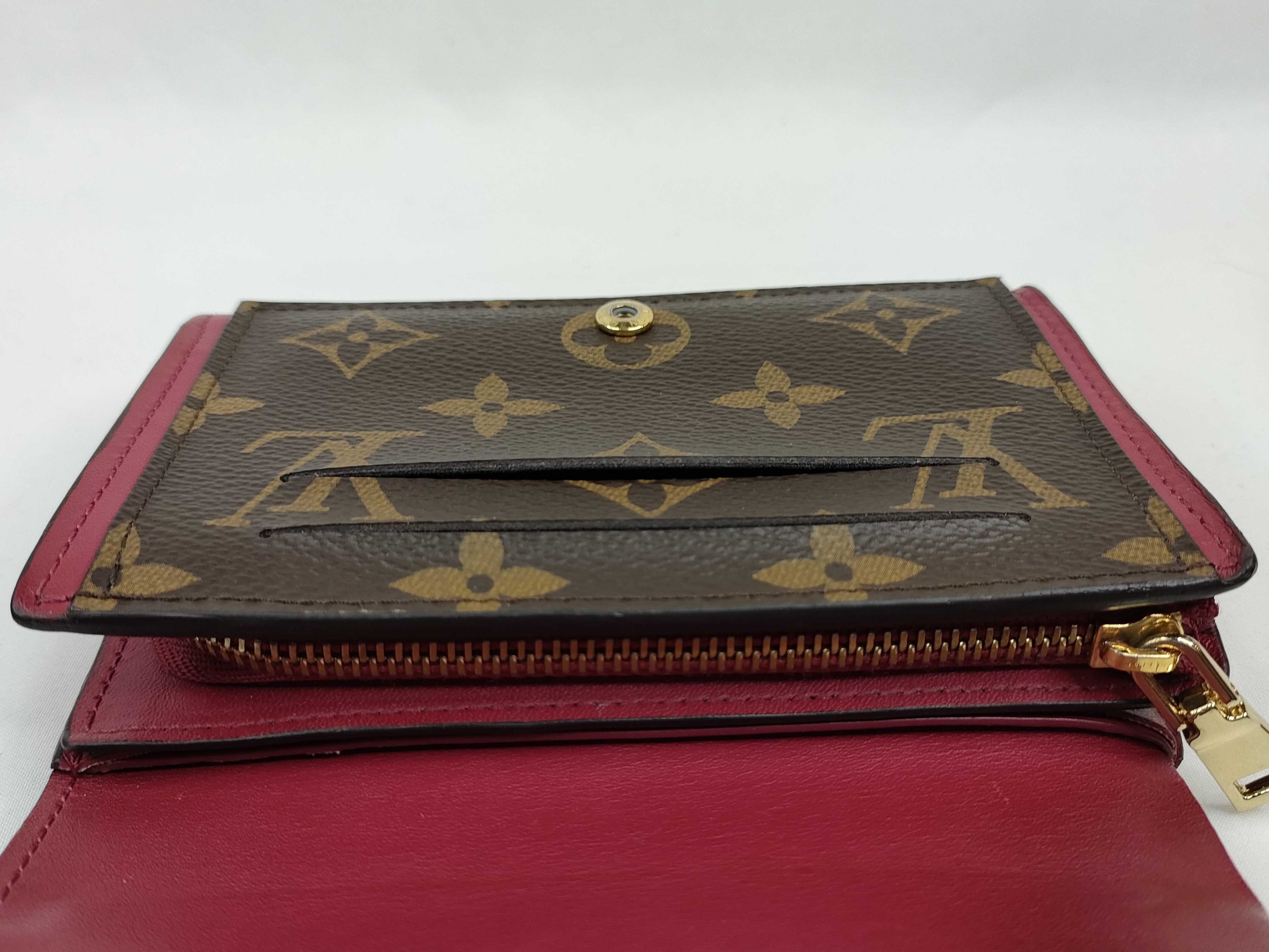 Monogram LV Flora Compact Folding Wallet — view 15