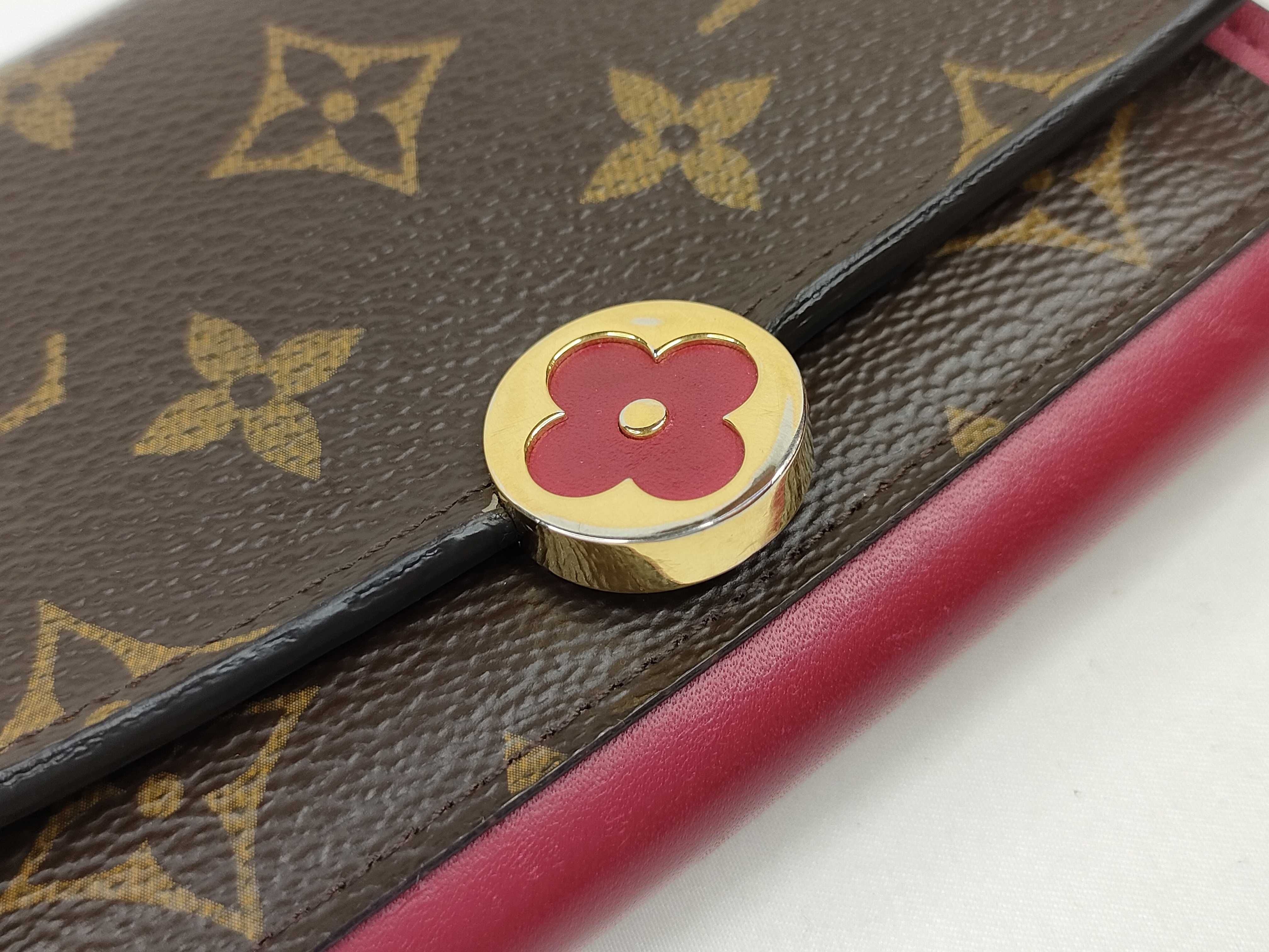Monogram LV Flora Compact Folding Wallet — view 7