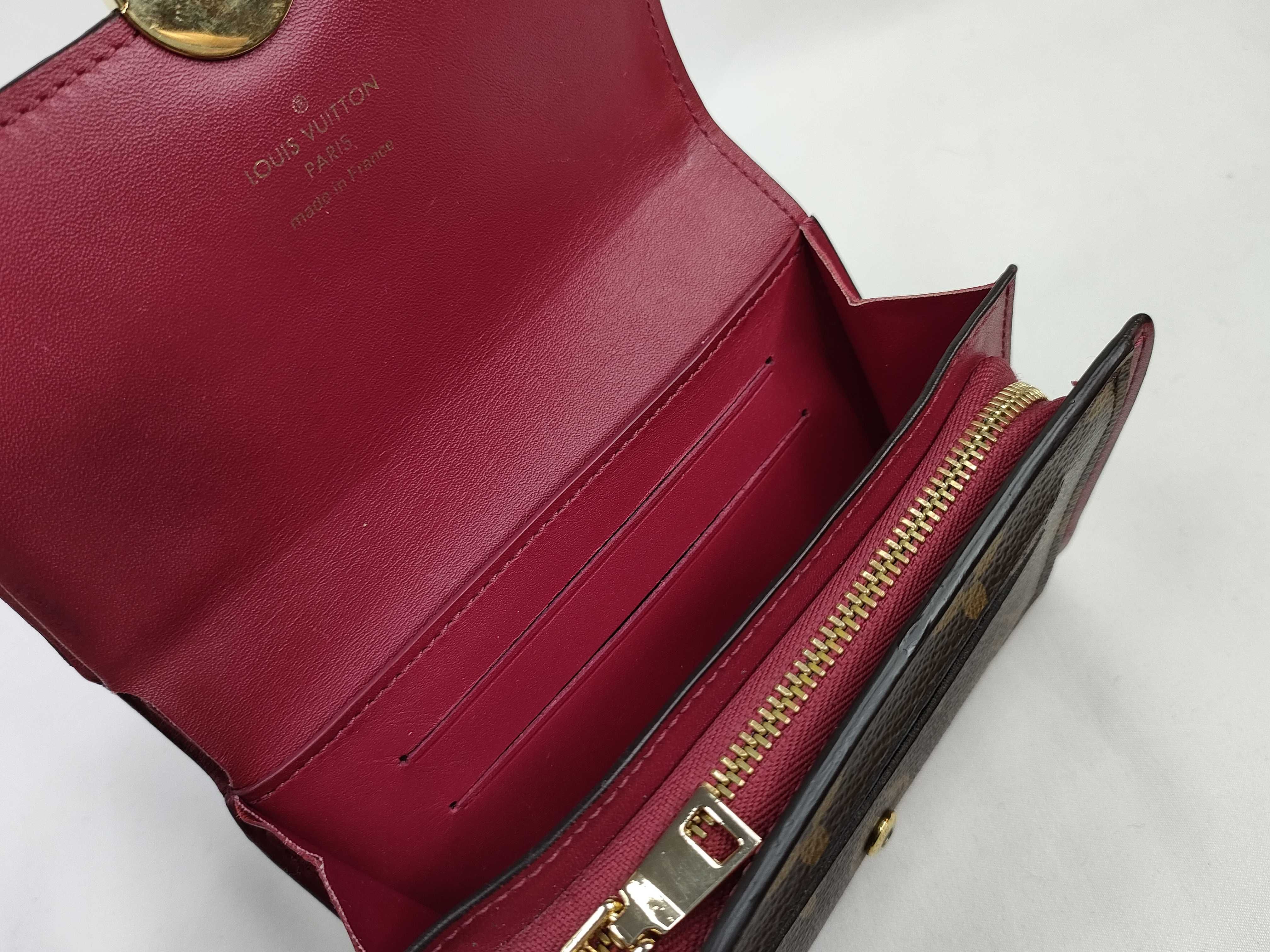 Monogram LV Flora Compact Folding Wallet — view 8