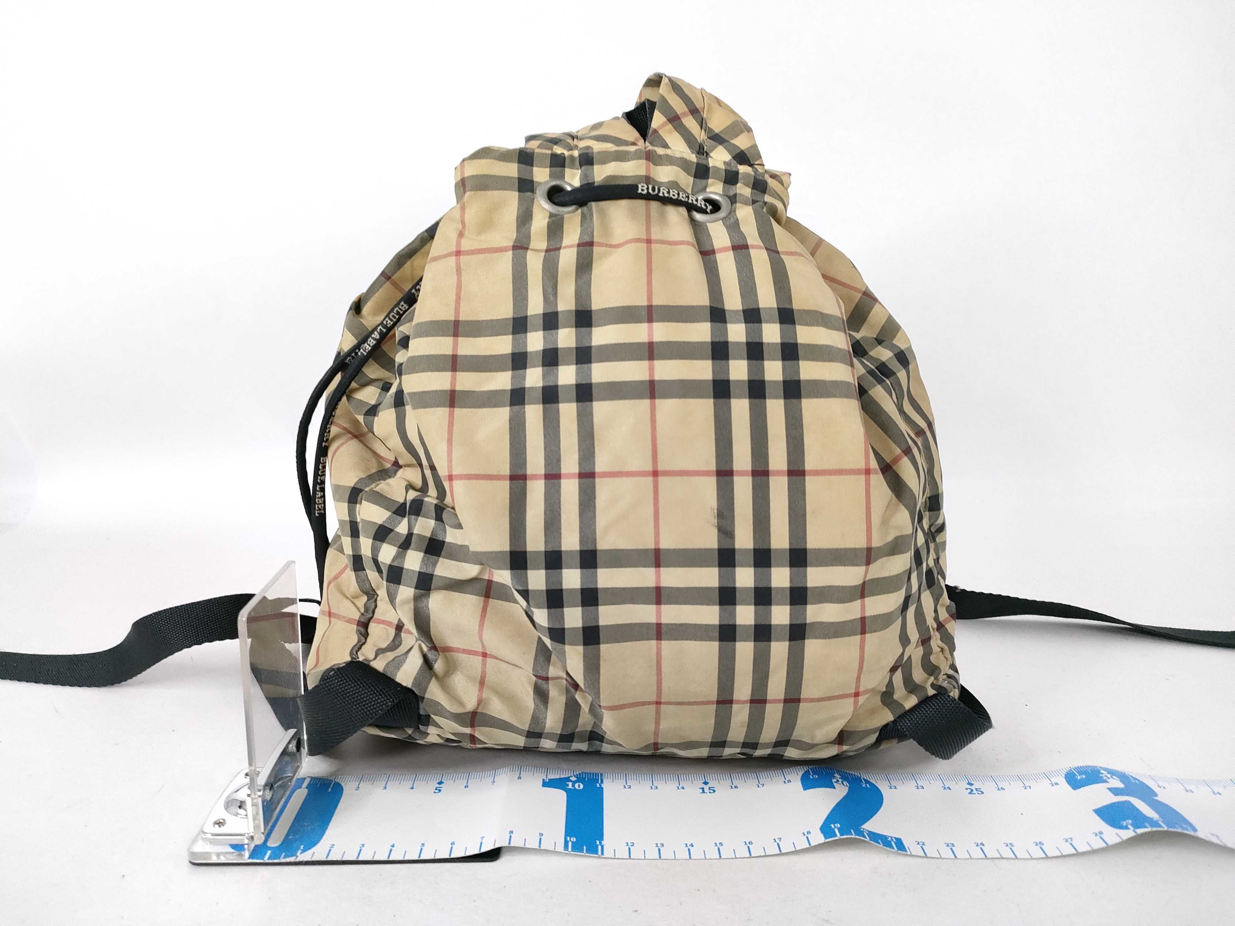 Blue Label Nova Check Backpack Rucksack — view 2
