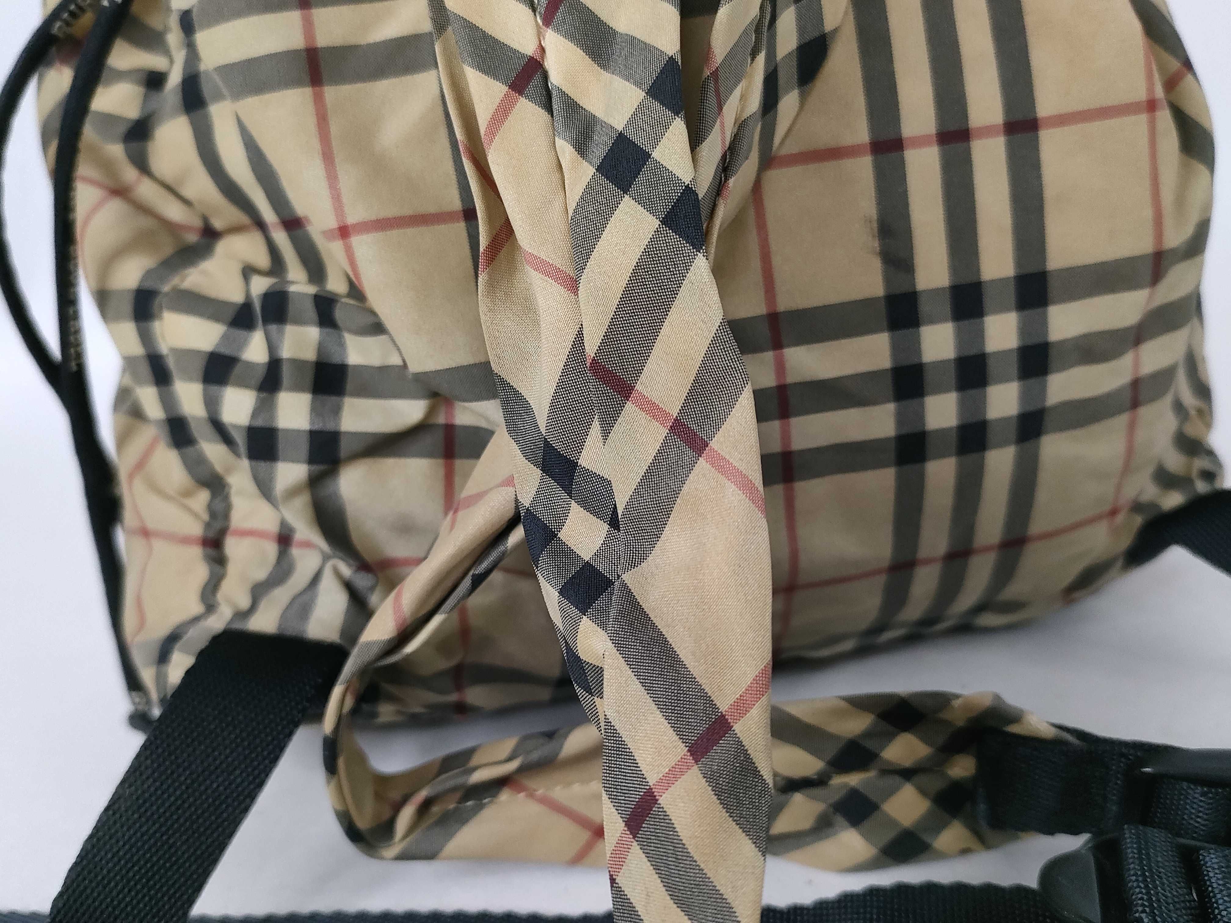 Blue Label Nova Check Backpack Rucksack — view 4