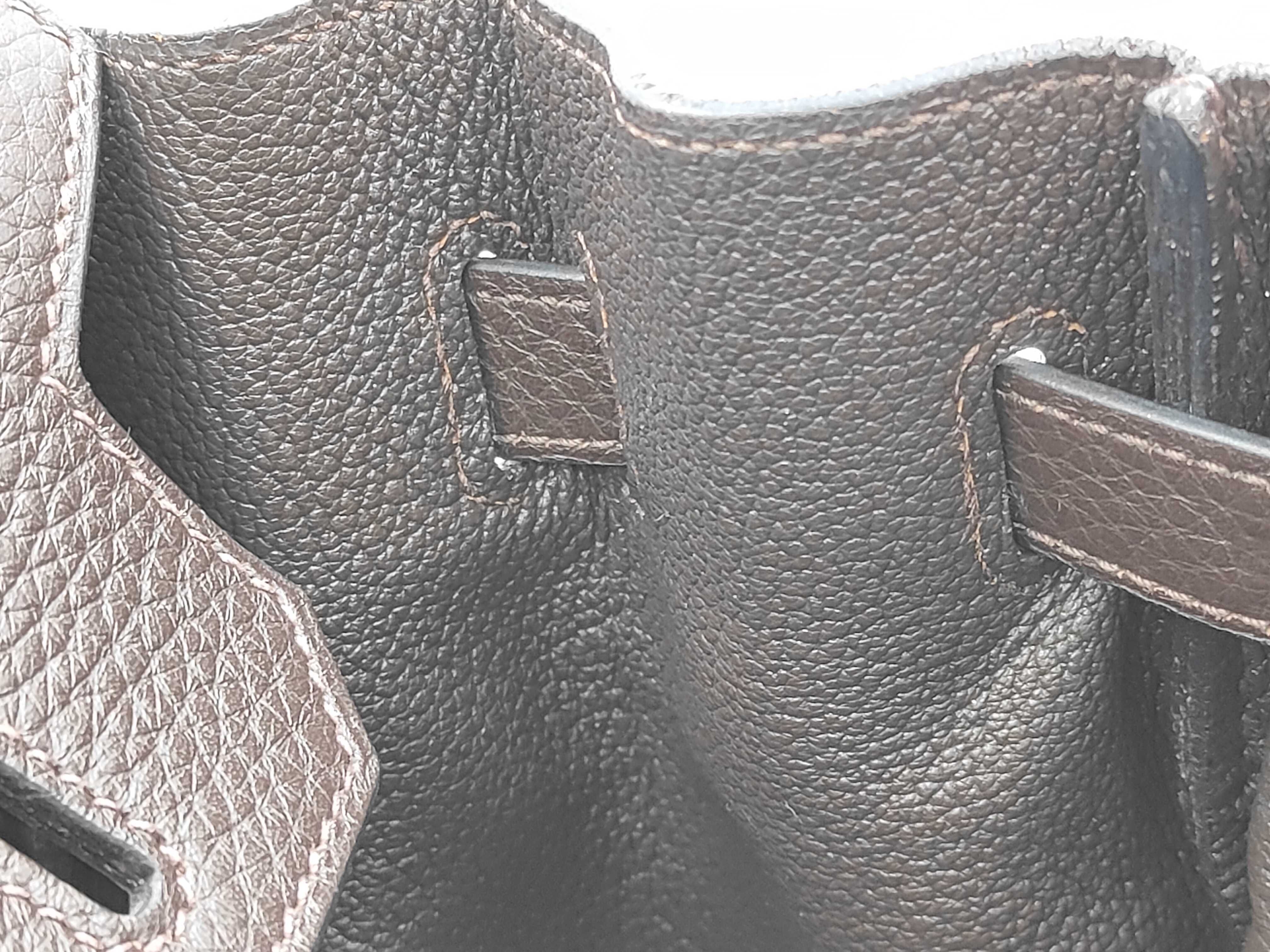 Birkin 30 Fjord P2012 Ebene 46 Gold Hardware PB029 Handbag — view 11