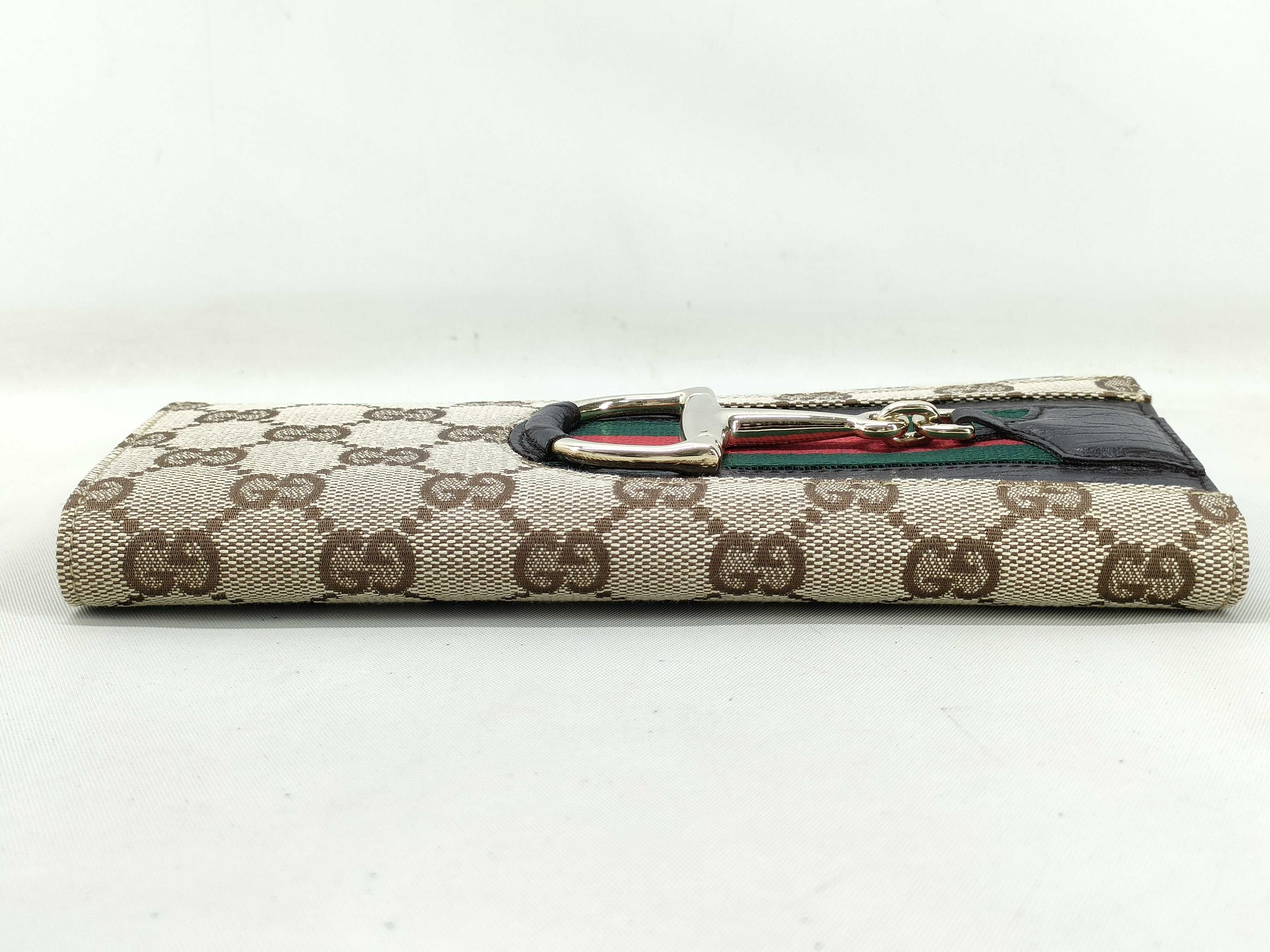 GG Canvas Sherry Line Hustler Bit Wallet — view 6