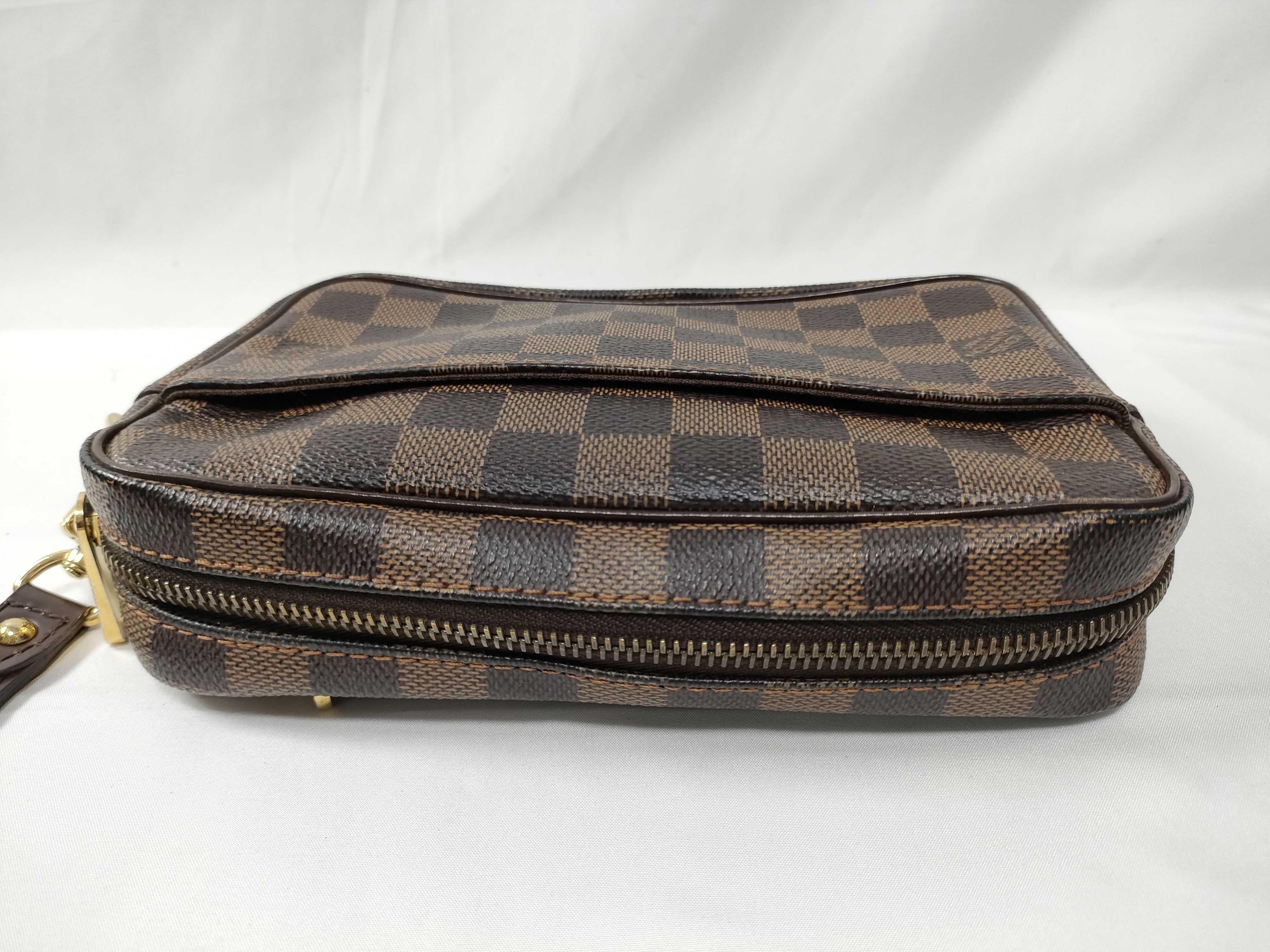 Damier Pochette Bi-fold Macao N61739 TH1008 Second Bag — view 8