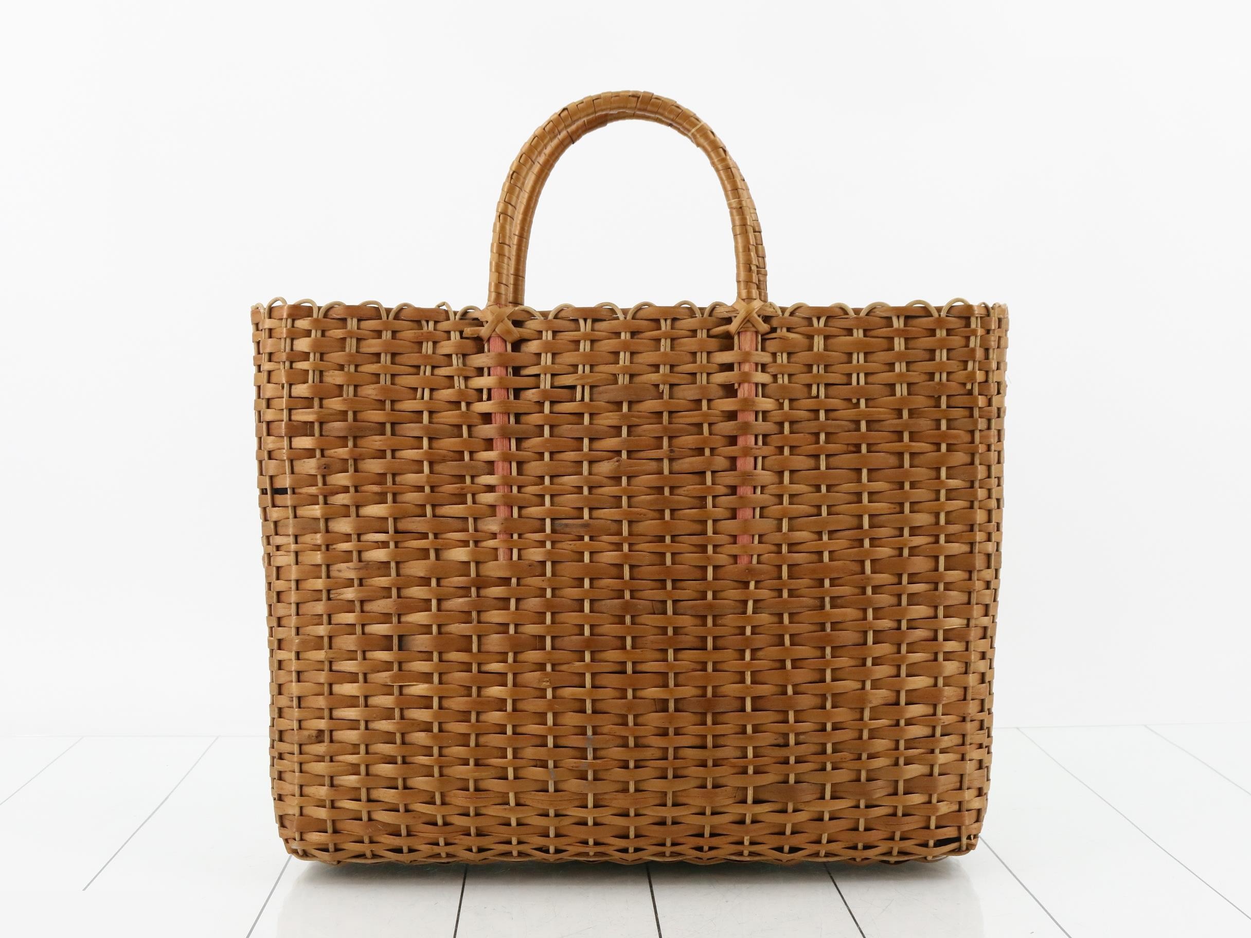 Tote bag, basket bag, Zucca, raffia — view 2