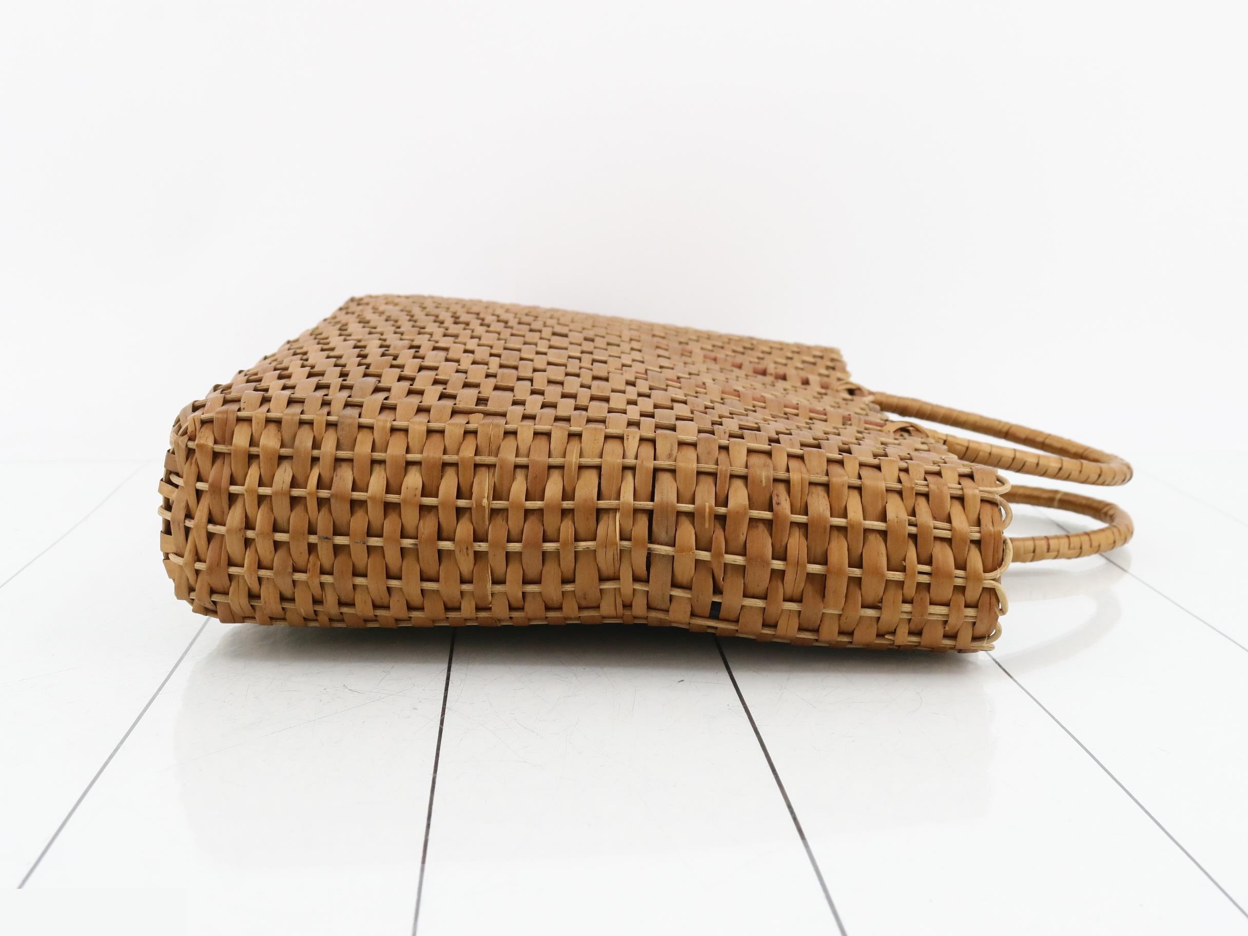 Tote bag, basket bag, Zucca, raffia — view 3