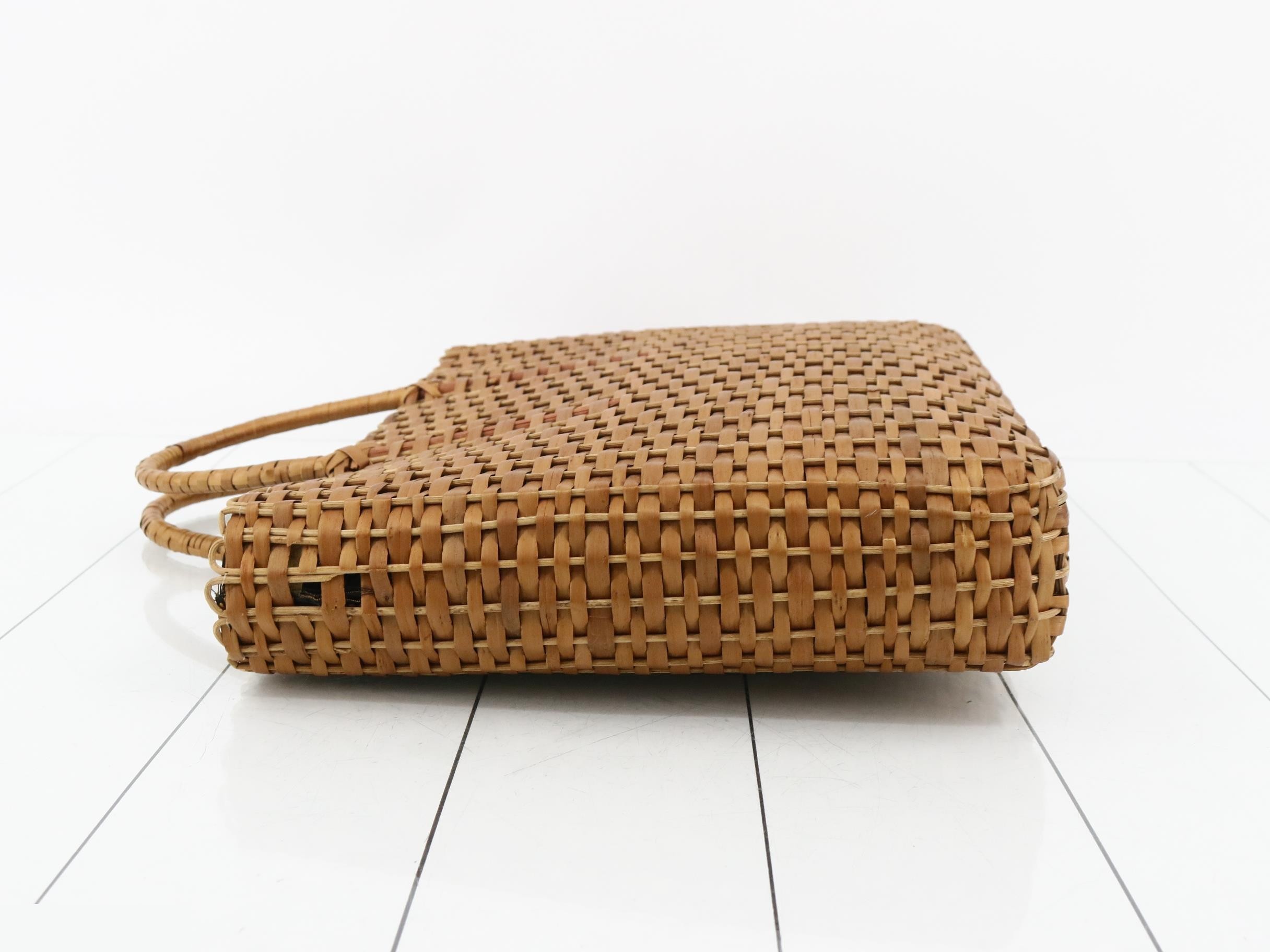 Tote bag, basket bag, Zucca, raffia — view 4