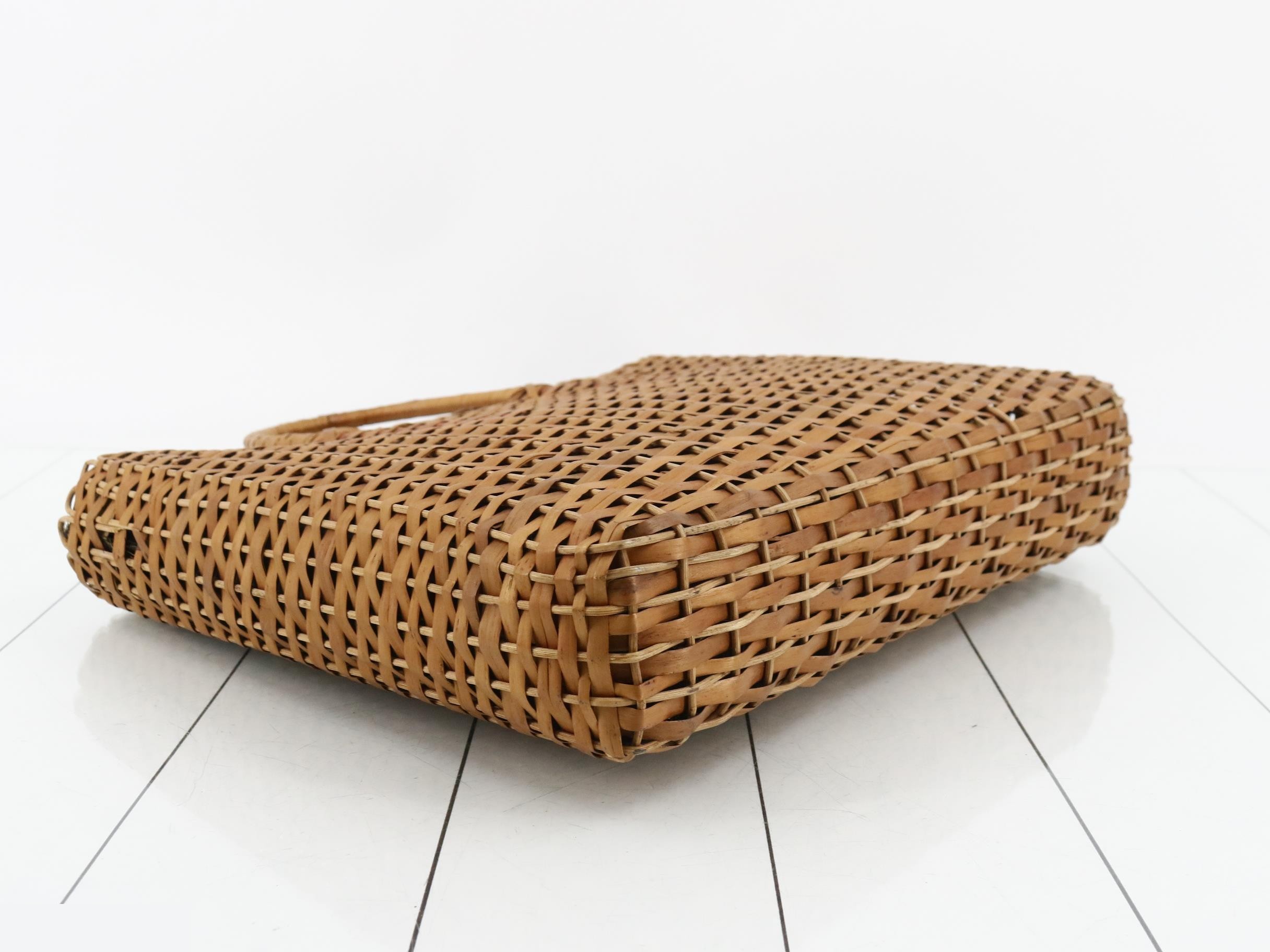 Tote bag, basket bag, Zucca, raffia — view 5