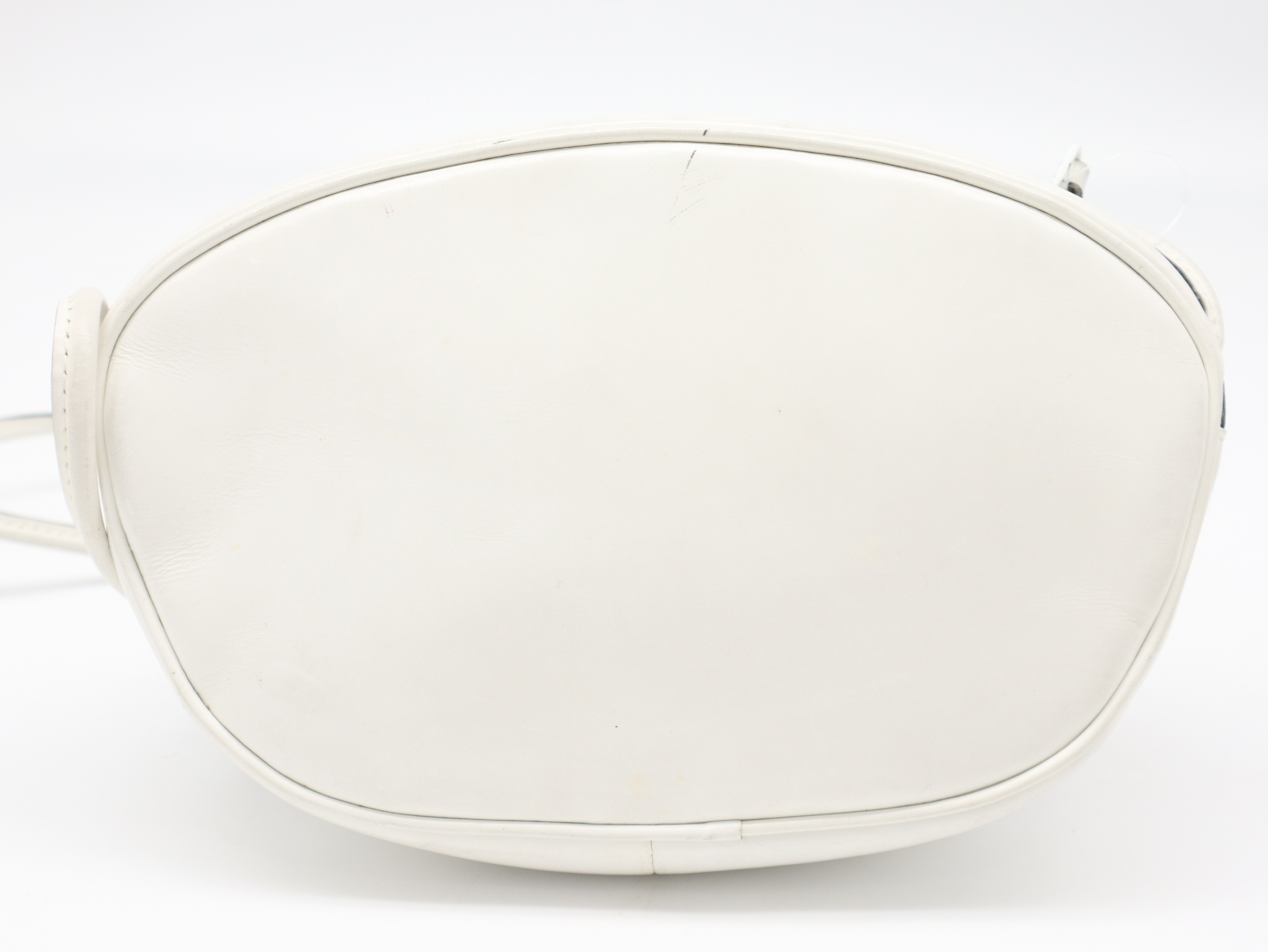 Leather White Shoulder Bag — view 2