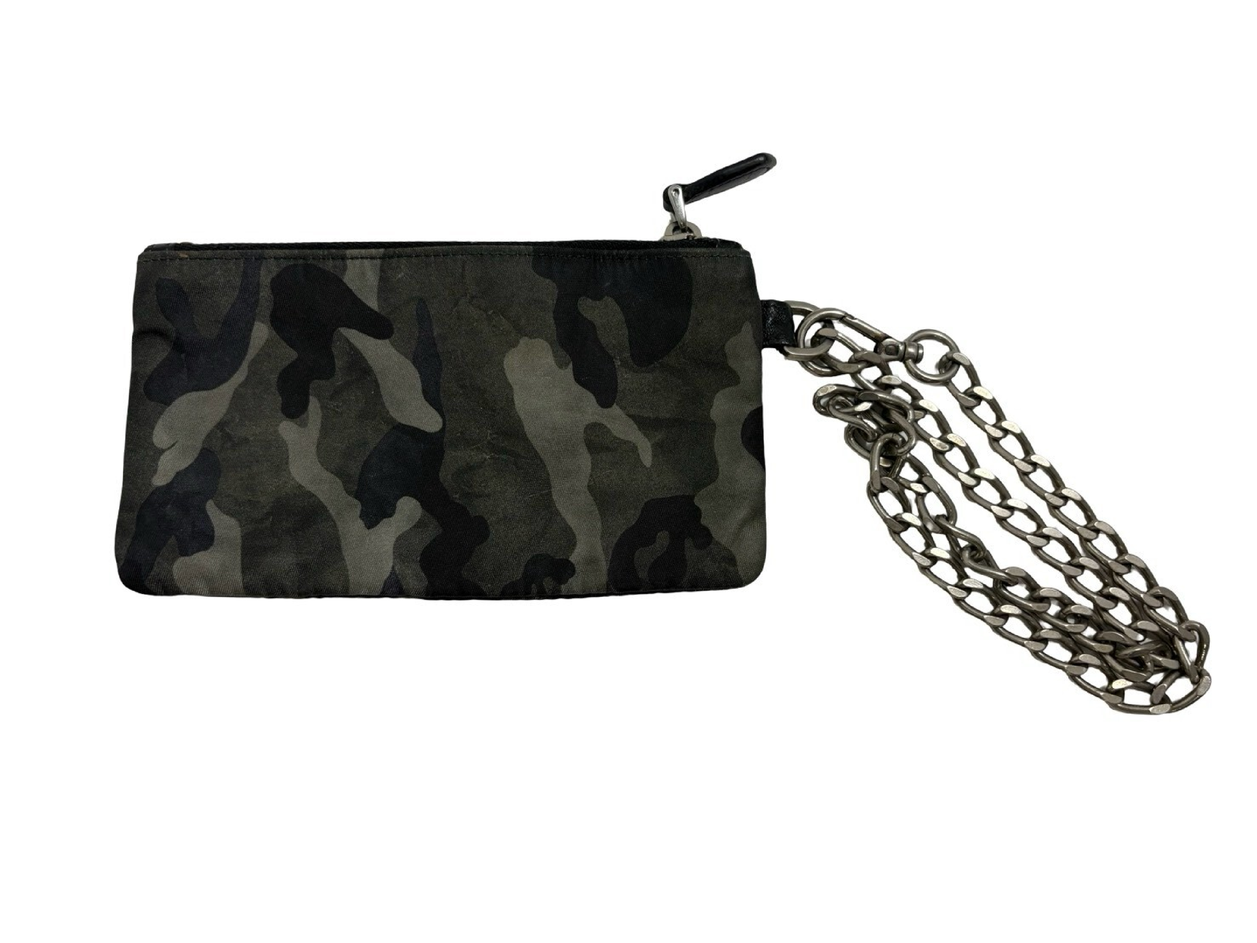 Camouflage Chain Coin Case — view 2
