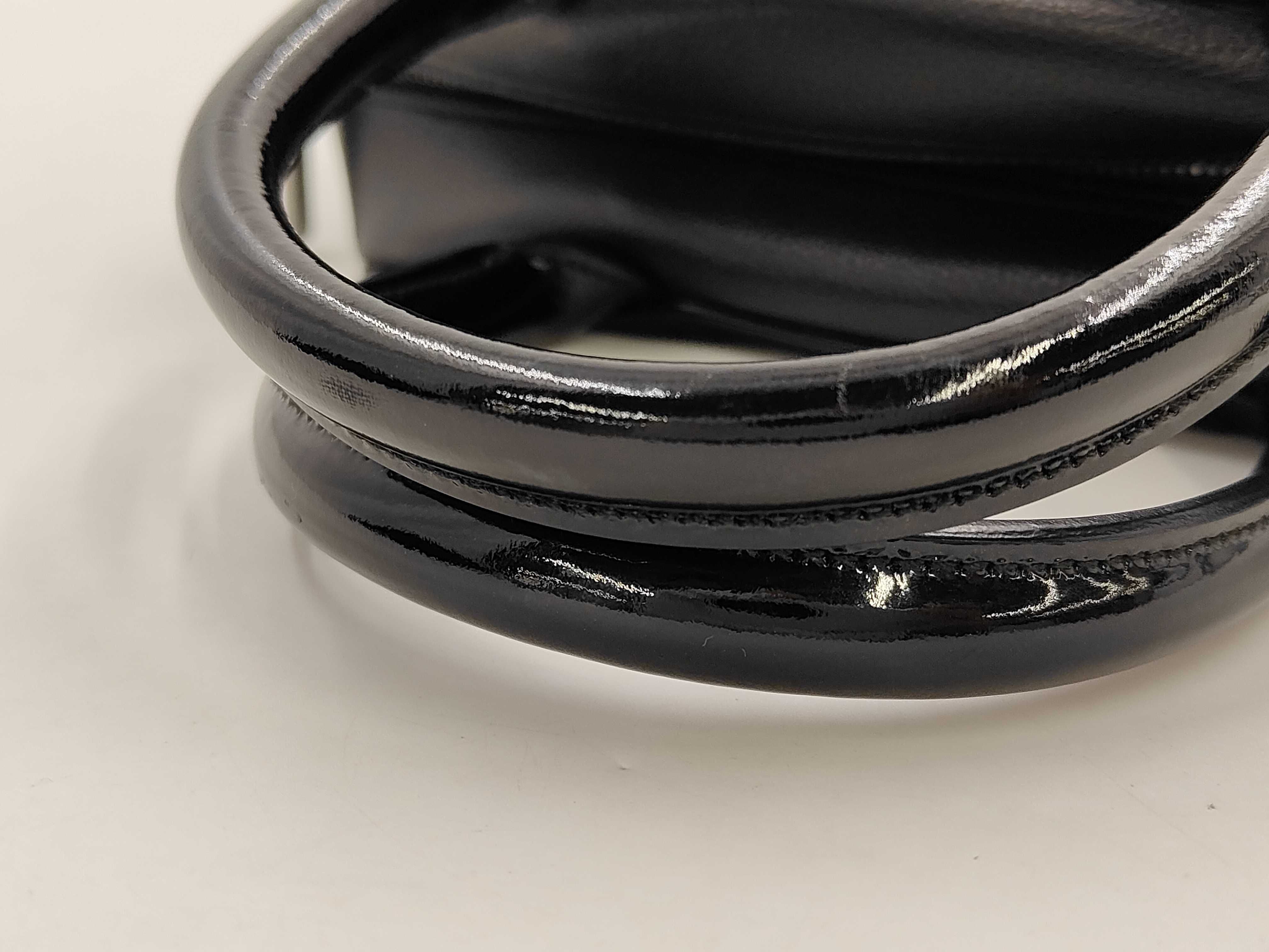Caviar Logo Mini Boston Handbag — view 5