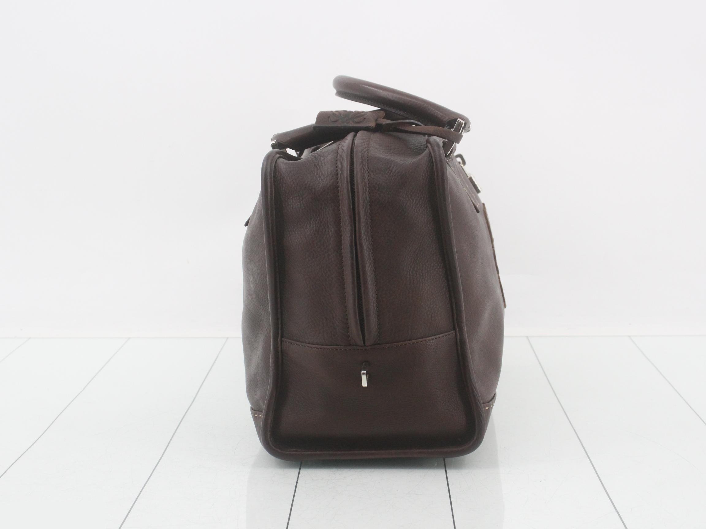 Amazona 36 Brown Silver Hardware — view 4