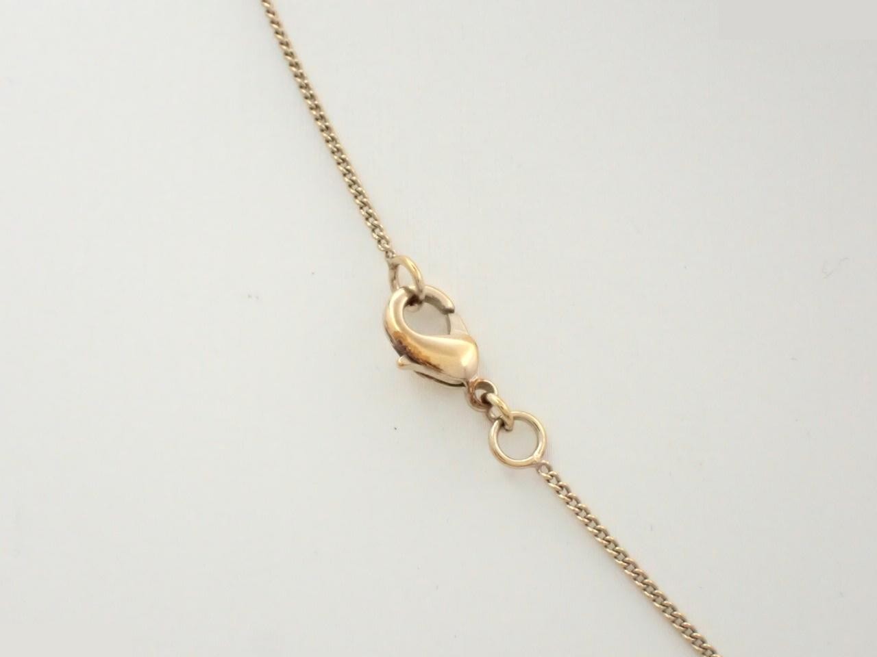 GP/Rhinestone/Bijou Coco Mark Necklace with Box 09A — view 2