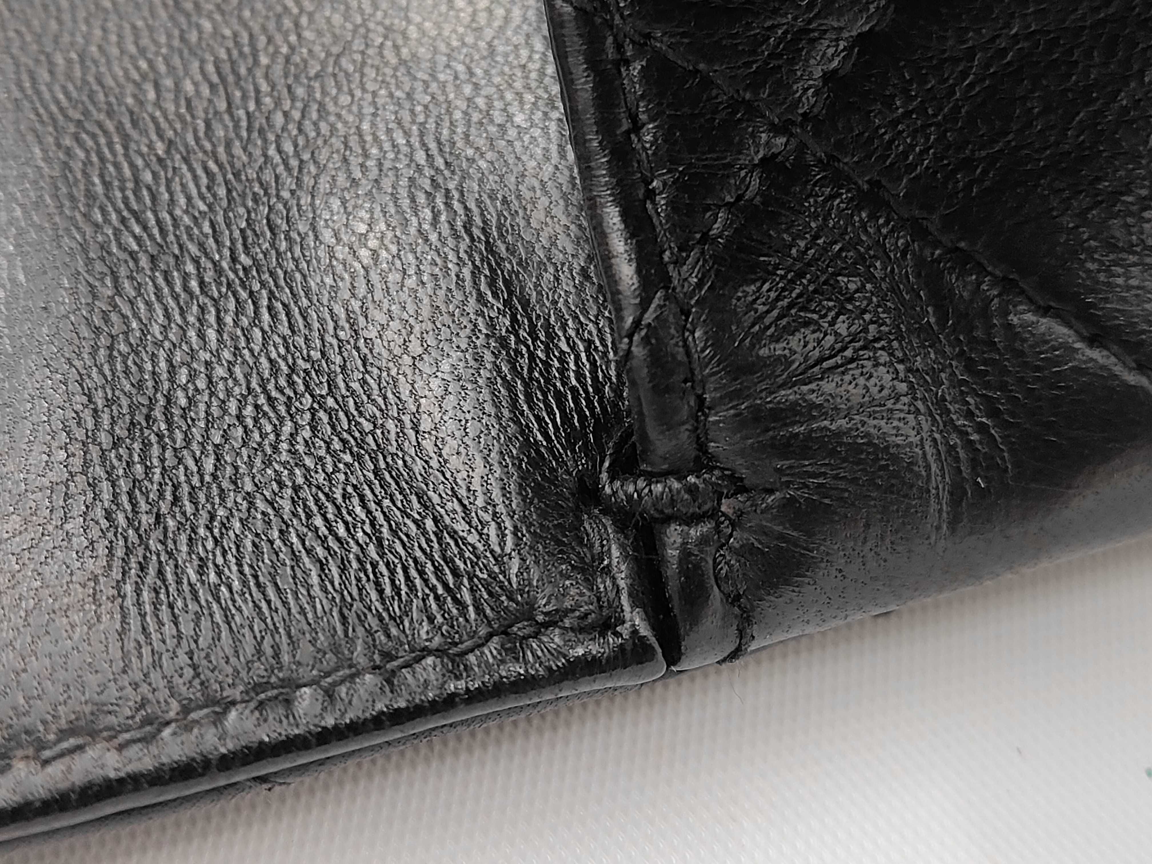 Large Matelassé Lambskin Shoulder Bag — view 8