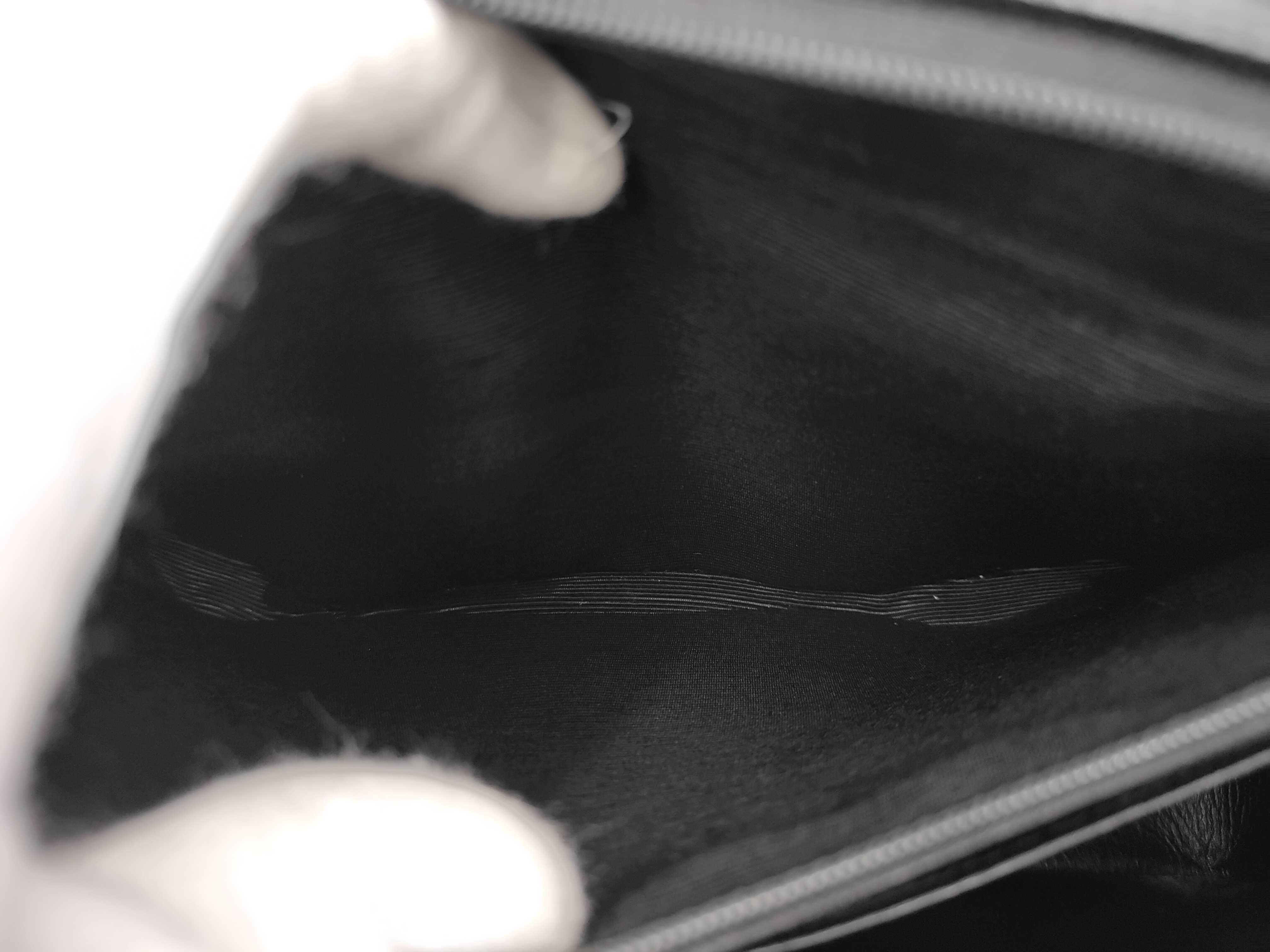 Large Matelassé Lambskin Shoulder Bag — view 10