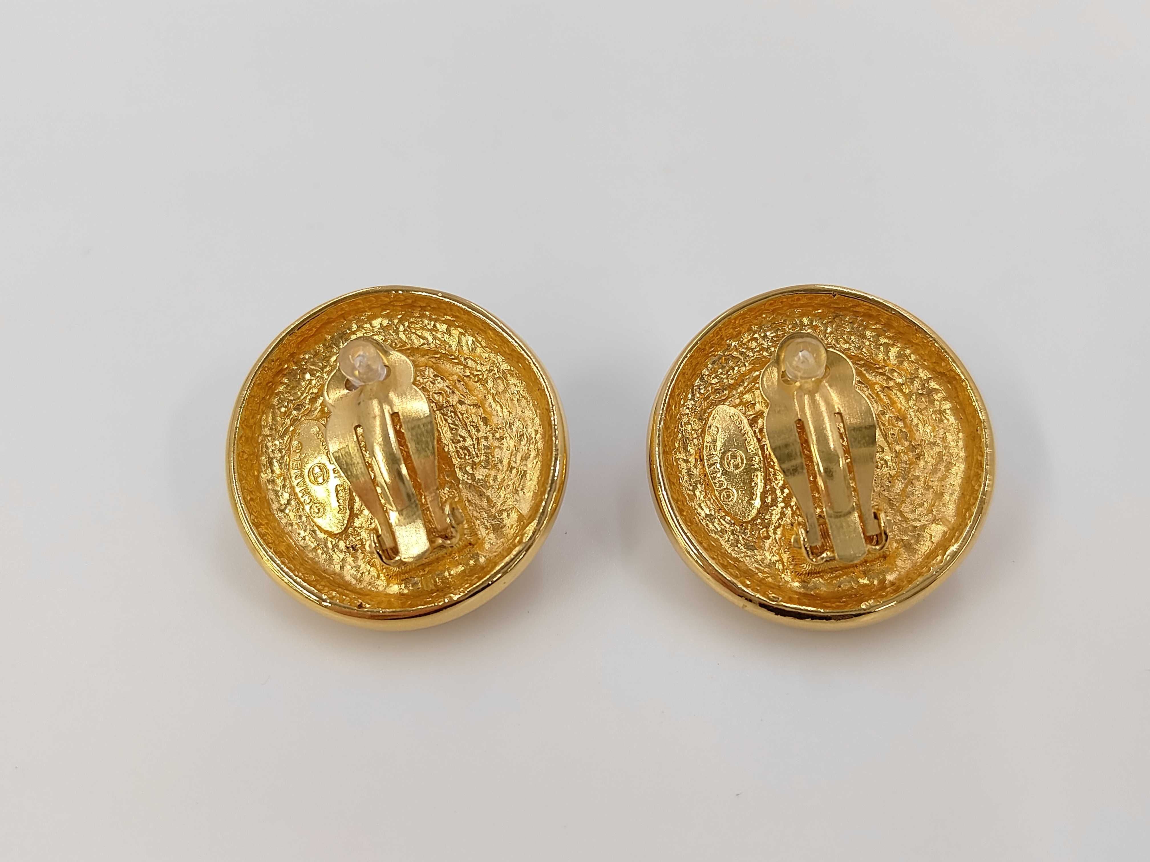 Coco Mark Tiger Eye Earrings — view 2