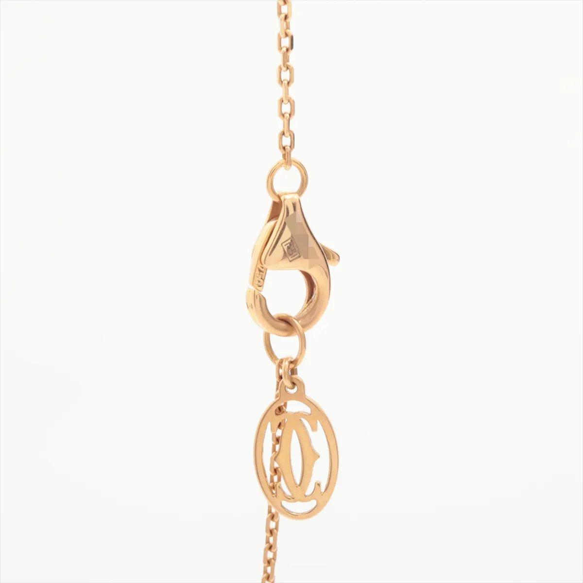 Damour XS Diamond Necklace, 750 (PG), 2.1g, 223BOC — view 3