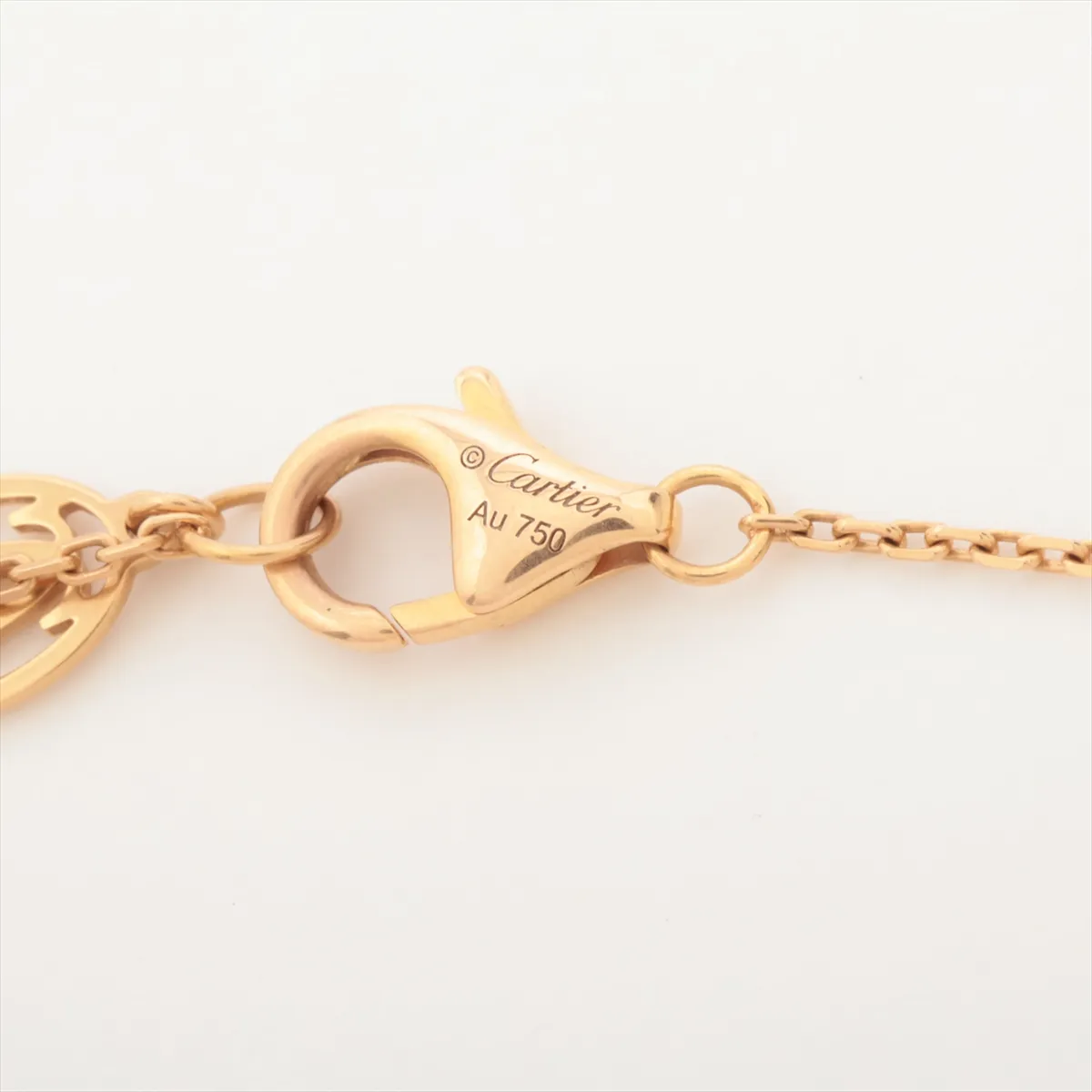 Damour XS Diamond Necklace, 750 (PG), 2.1g, 223BOC — view 4