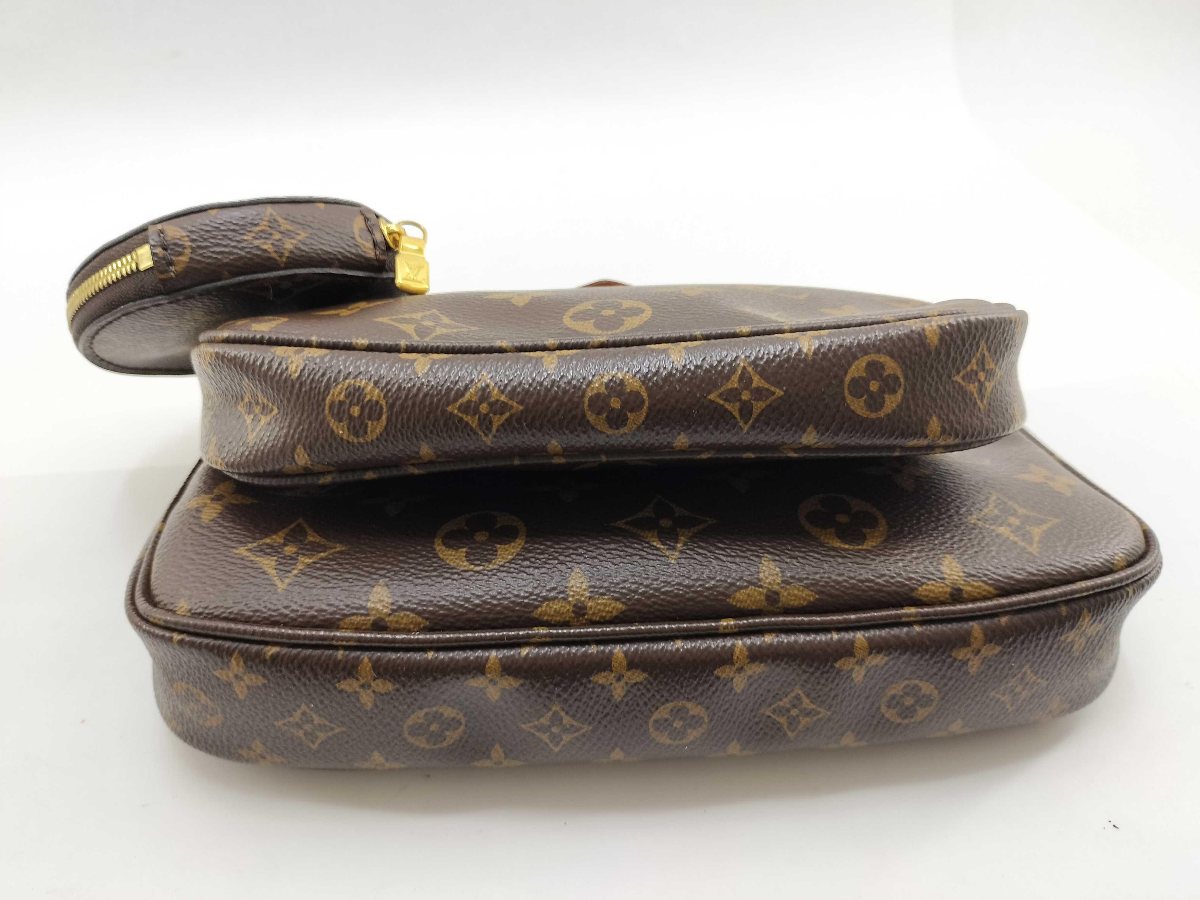 Monogram Louis Vuitton Syngas Shoulder Wrap Back Bag Pouch — view 3