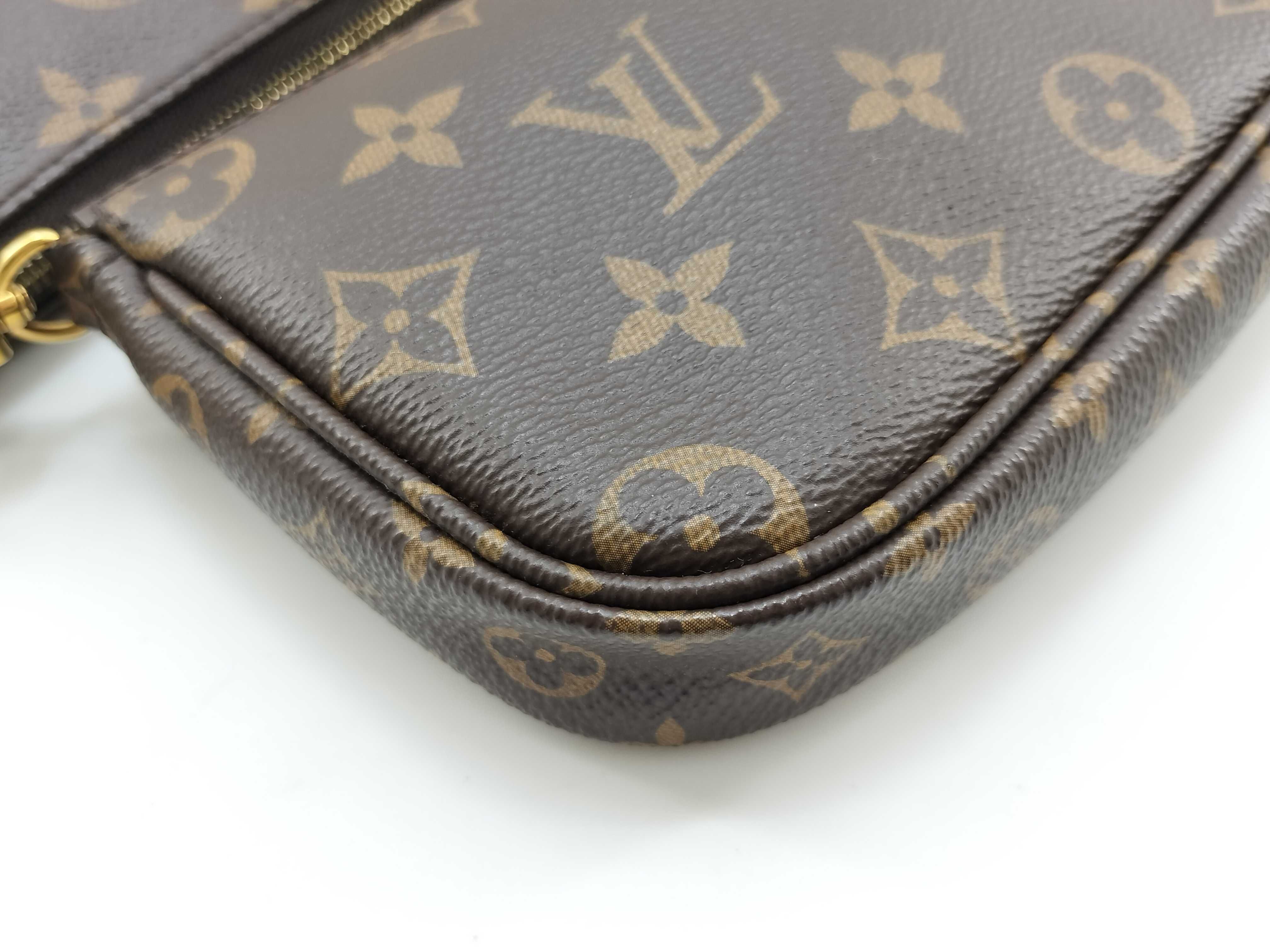 Monogram Louis Vuitton Syngas Shoulder Wrap Back Bag Pouch — view 6