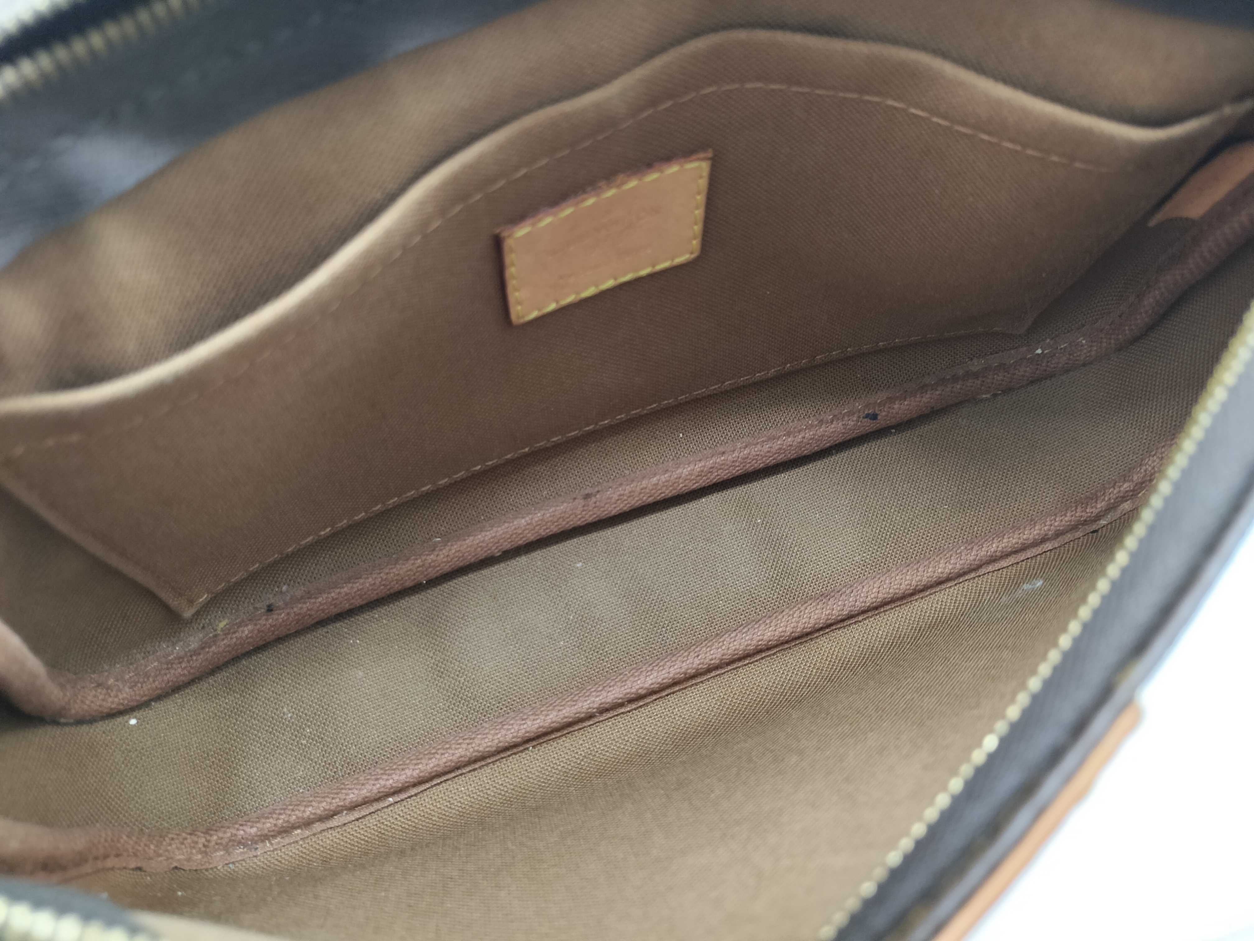 Monogram Louis Vuitton Syngas Shoulder Wrap Back Bag Pouch — view 10