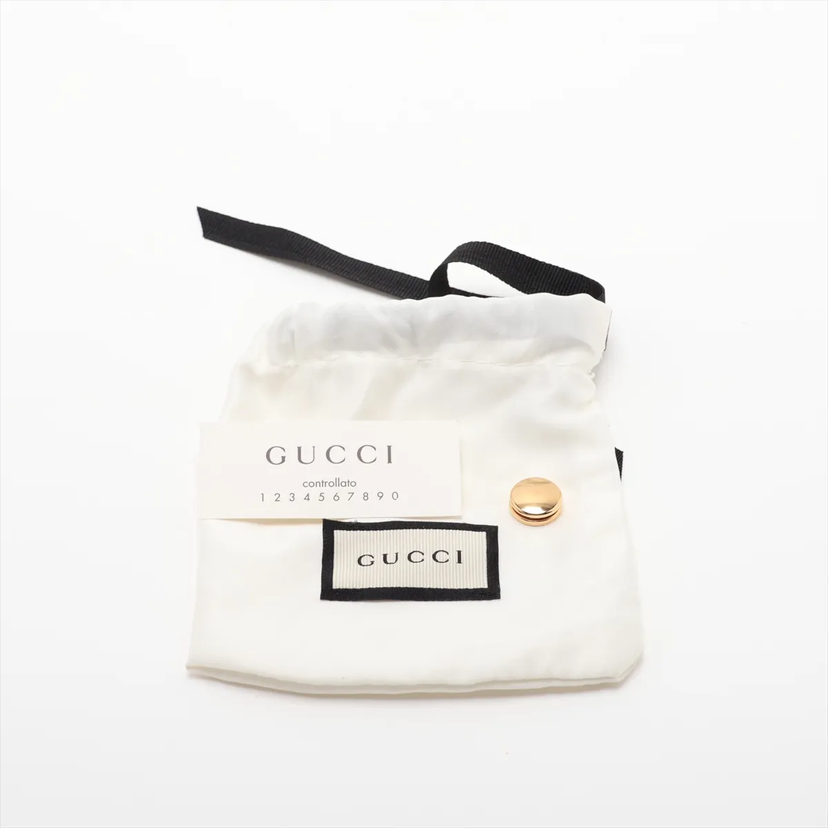 GG Supreme Horsebit 1955 602204 PVC x Leather Shoulder Bag, Beige — view 12