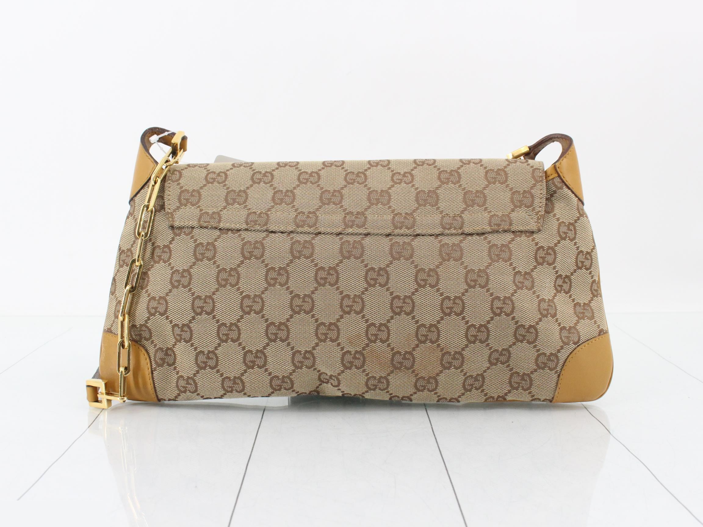 GG Canvas (Bag) - Shoulder Bag - Tiger Head - Chain — view 2