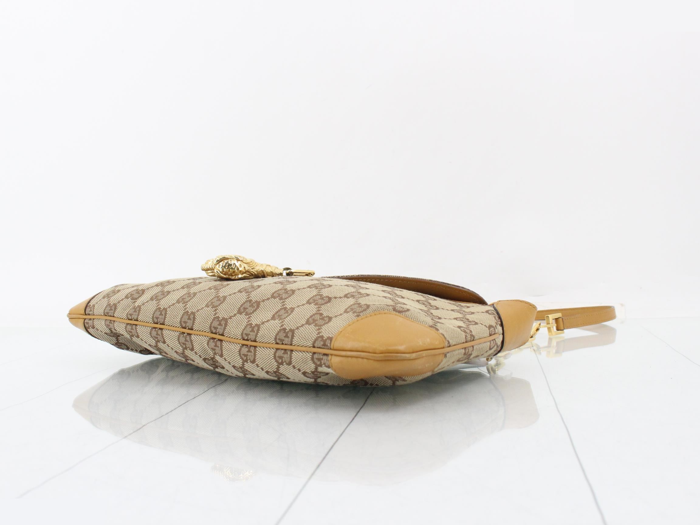 GG Canvas (Bag) - Shoulder Bag - Tiger Head - Chain — view 6